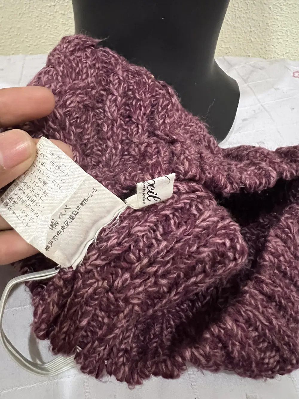 Japanese Brand × Kapital × Vintage Japanese Brand Knit Beanie Hat Size ONE SIZE - 6 Thumbnail