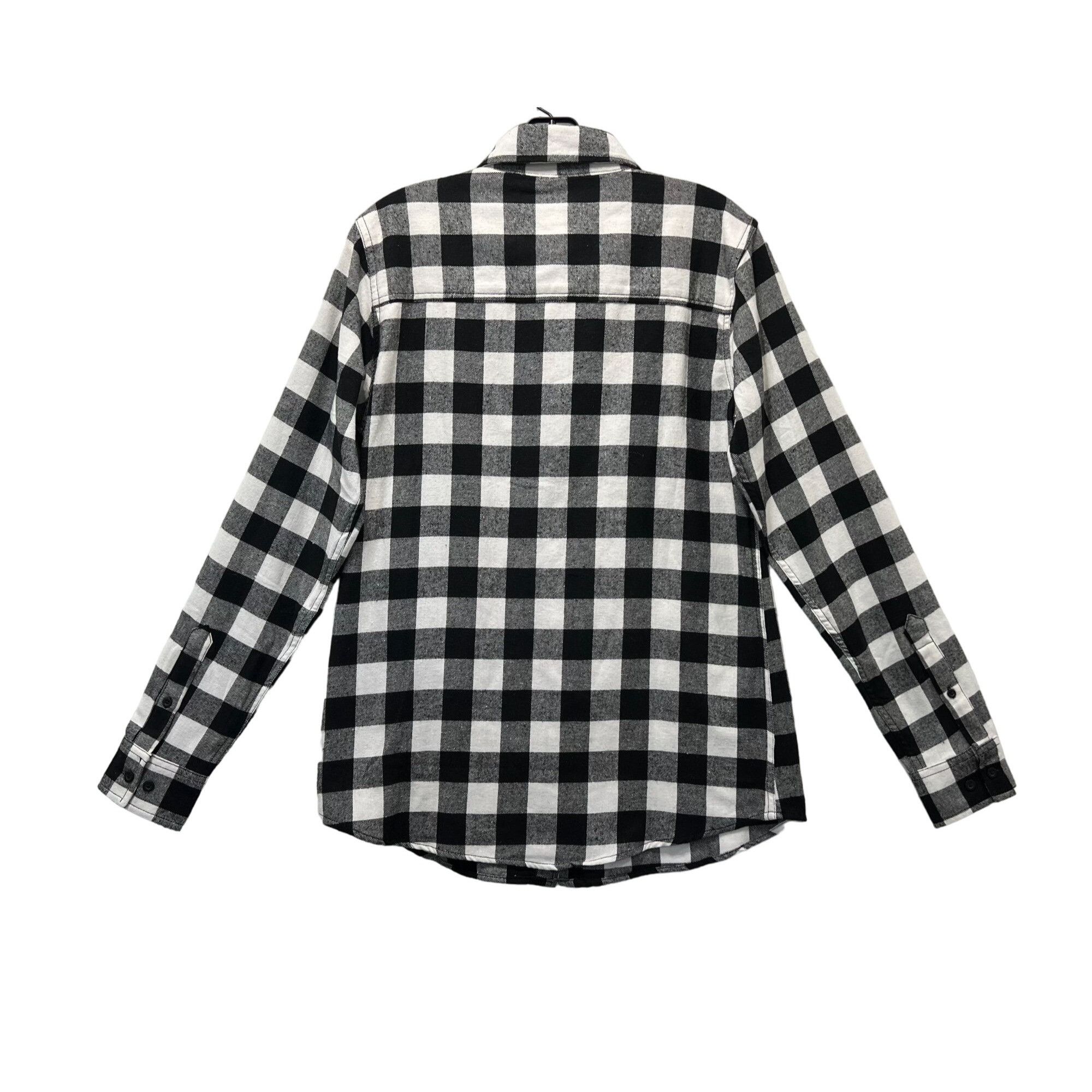 Other Cornerstore Bodega - Men's Long Sleeve Plaid Shirt - Black/W Size US XS / EU 42 / 0 - 2 Thumbnail