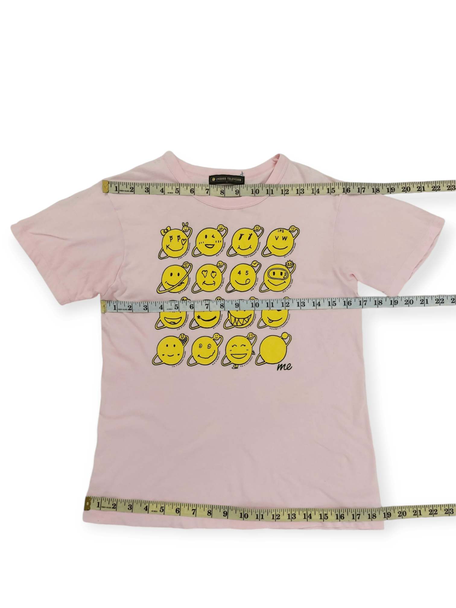 Japanese Brand 24 Hour Television Japan Takashi Murakami Smiley Size S / US 4 / IT 40 - 8 Thumbnail
