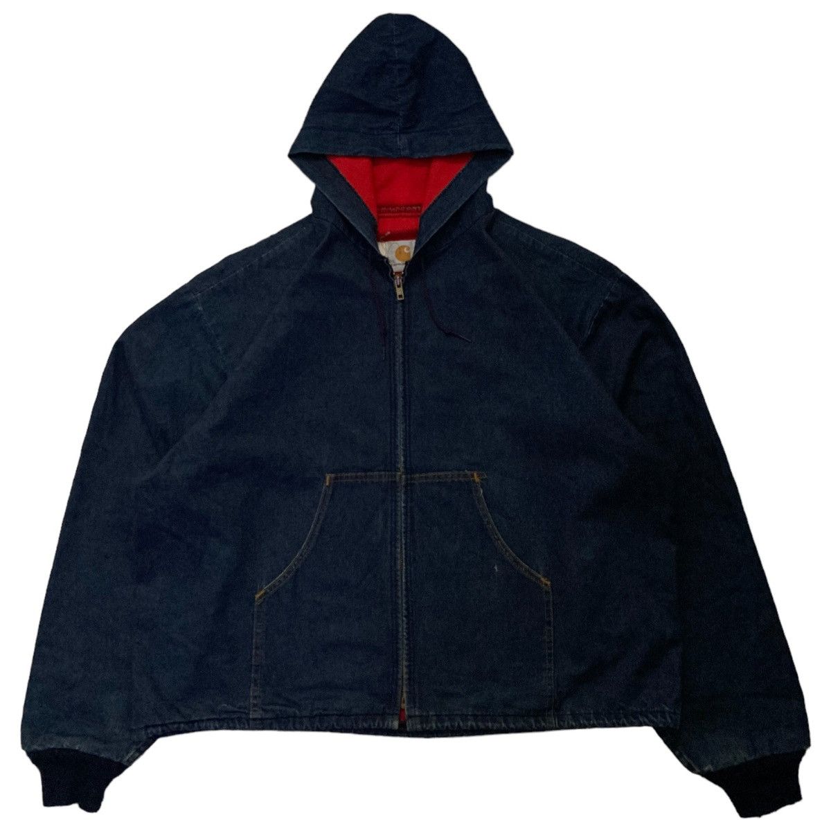 image of Vintage 1985 Carhartt 8Hj Denim Jacket, Men's (Size Medium)
