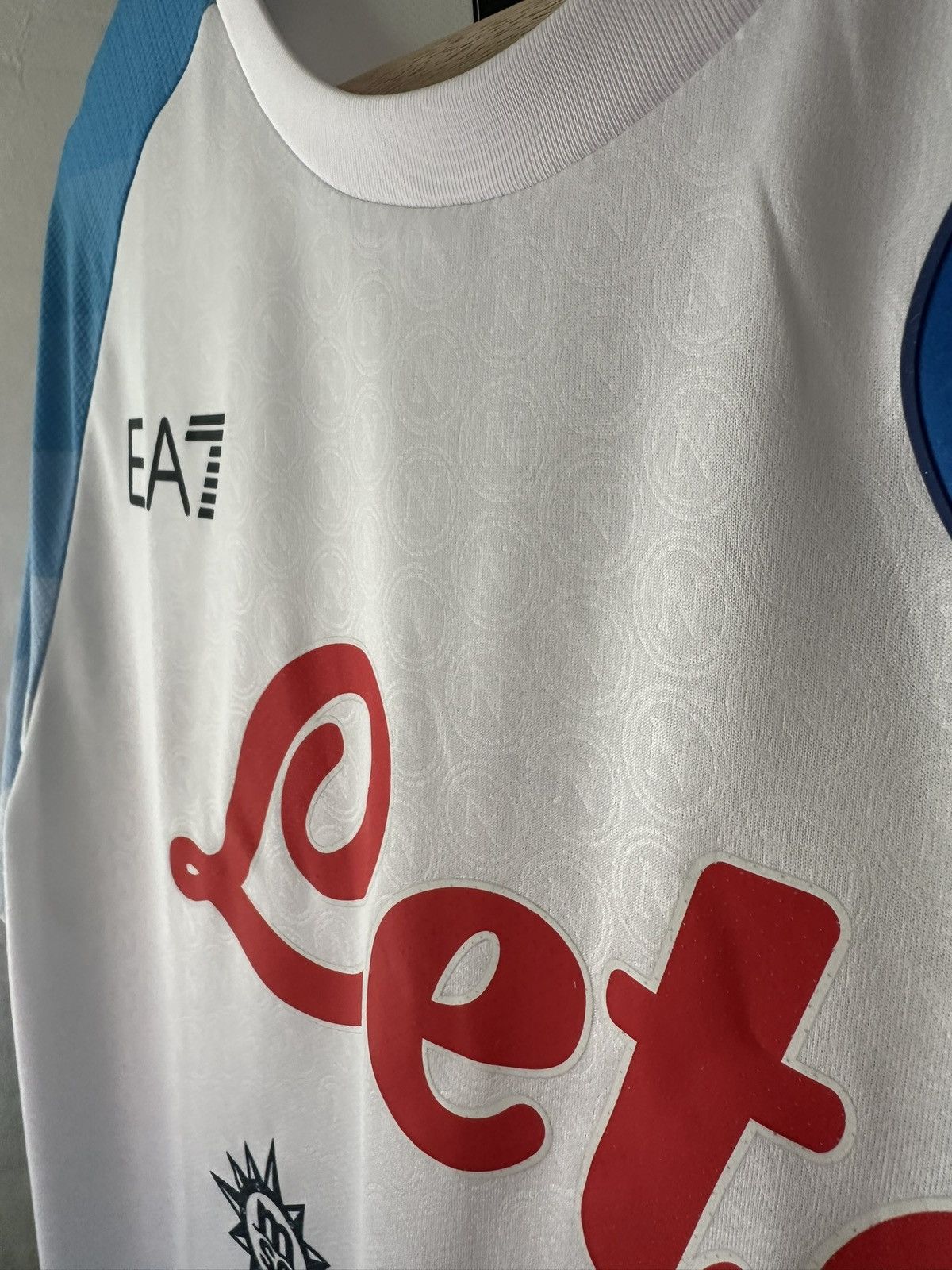 Emporio Armani Victor Osimhen Napoli GAME FACE shirt Size US L / EU 52-54 / 3 - 9 Thumbnail
