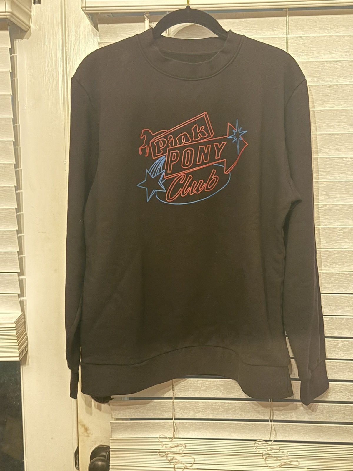 Vintage Pink pony club french terry crewneck Size US S / EU 44-46 / 1 - 1 Thumbnail