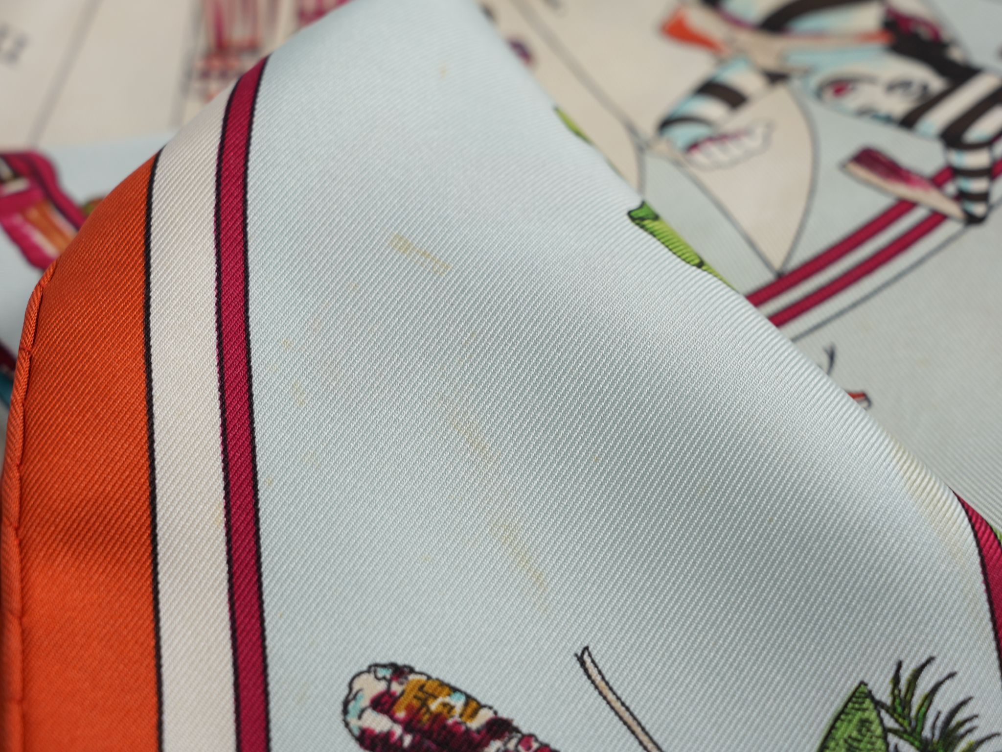 Hermes Hermes Scarf Kachina by Kermit Oliver 90 cm silk native Size ONE SIZE - 18 Thumbnail