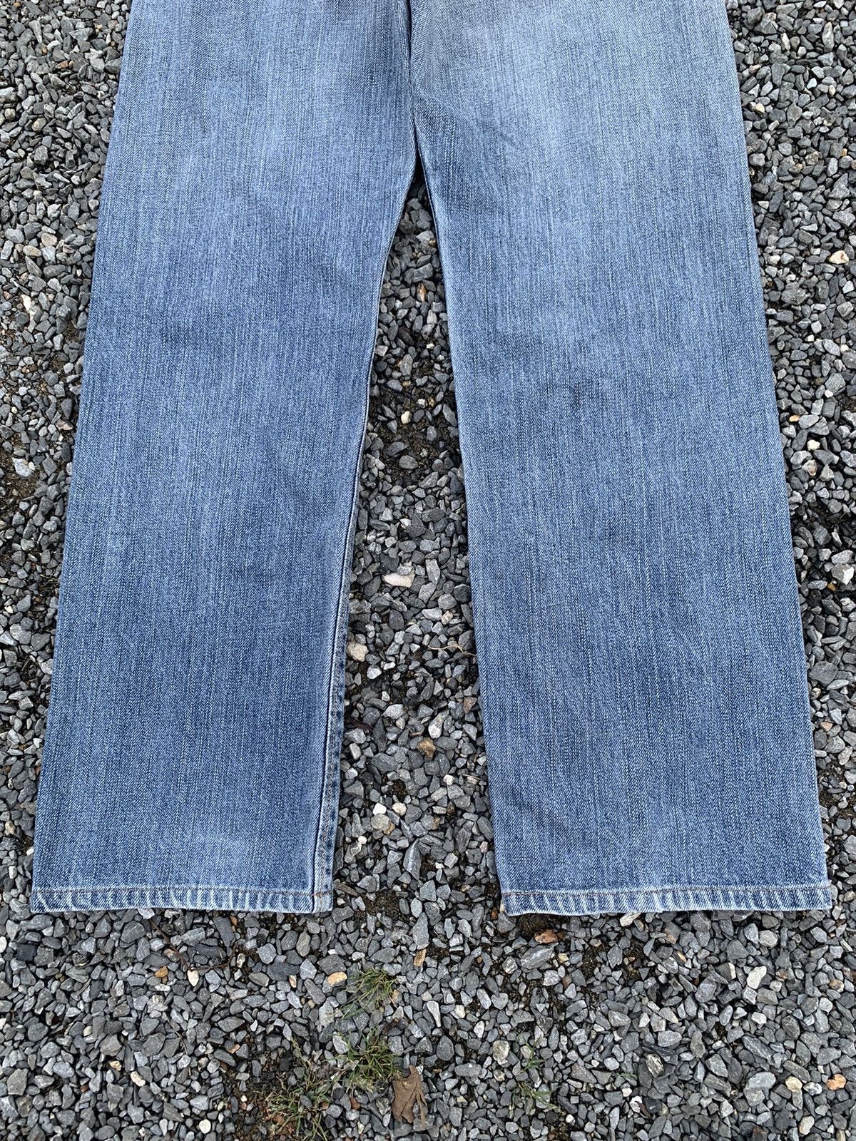 Edwin VINTAGE EDWIN 505ZX SELVEDGE FADED JAPANESE DISTRESSED DENIM Size US 30 / EU 46 - 9 Thumbnail