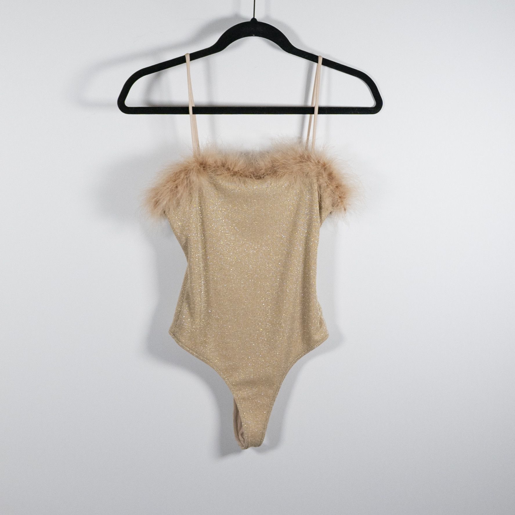 Lovers and Friends Lovers + Friends Lana Metallic Nude Shimmer Size XXS / US 00 / IT 34 - 1 Thumbnail