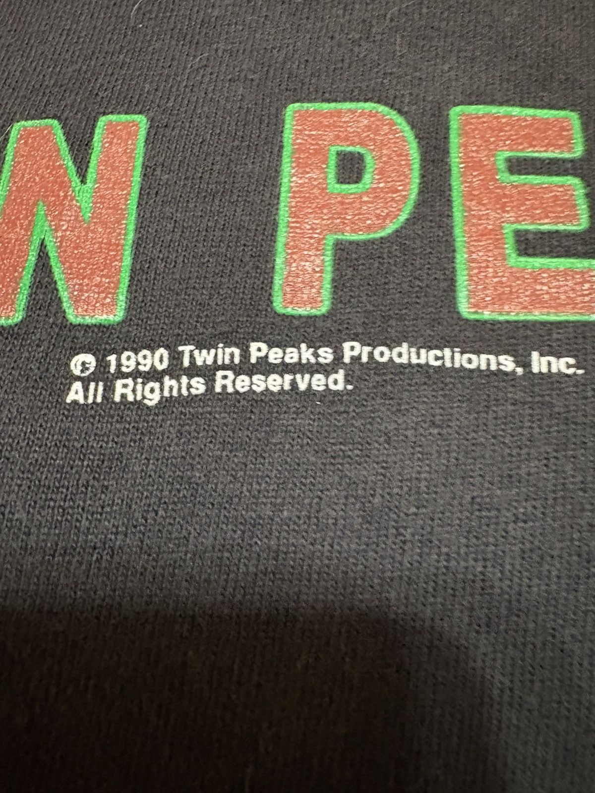 Vintage Vintage Twin Peaks Tshirt 90’s David Lynch TV Tee Grail Size US L / EU 52-54 / 3 - 3 Thumbnail