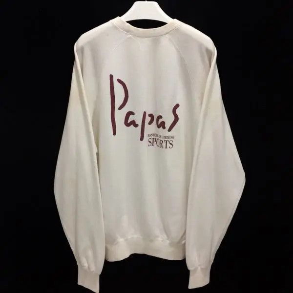Japanese Brand Japanese Brand Papas Sport Big Logo Sweatshirt Size US L / EU 52-54 / 3 - 1 Thumbnail