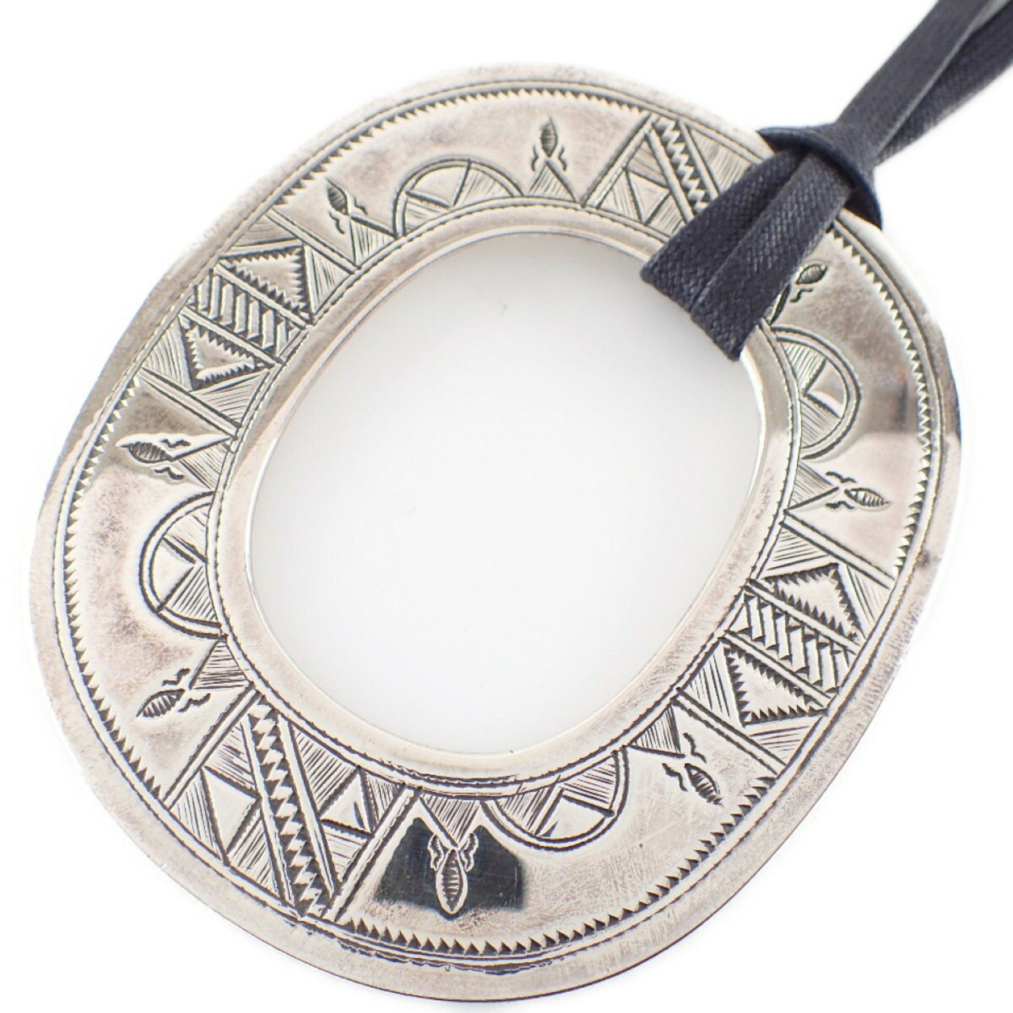 image of Hermes 925 Touareg Necklace Silver Women's