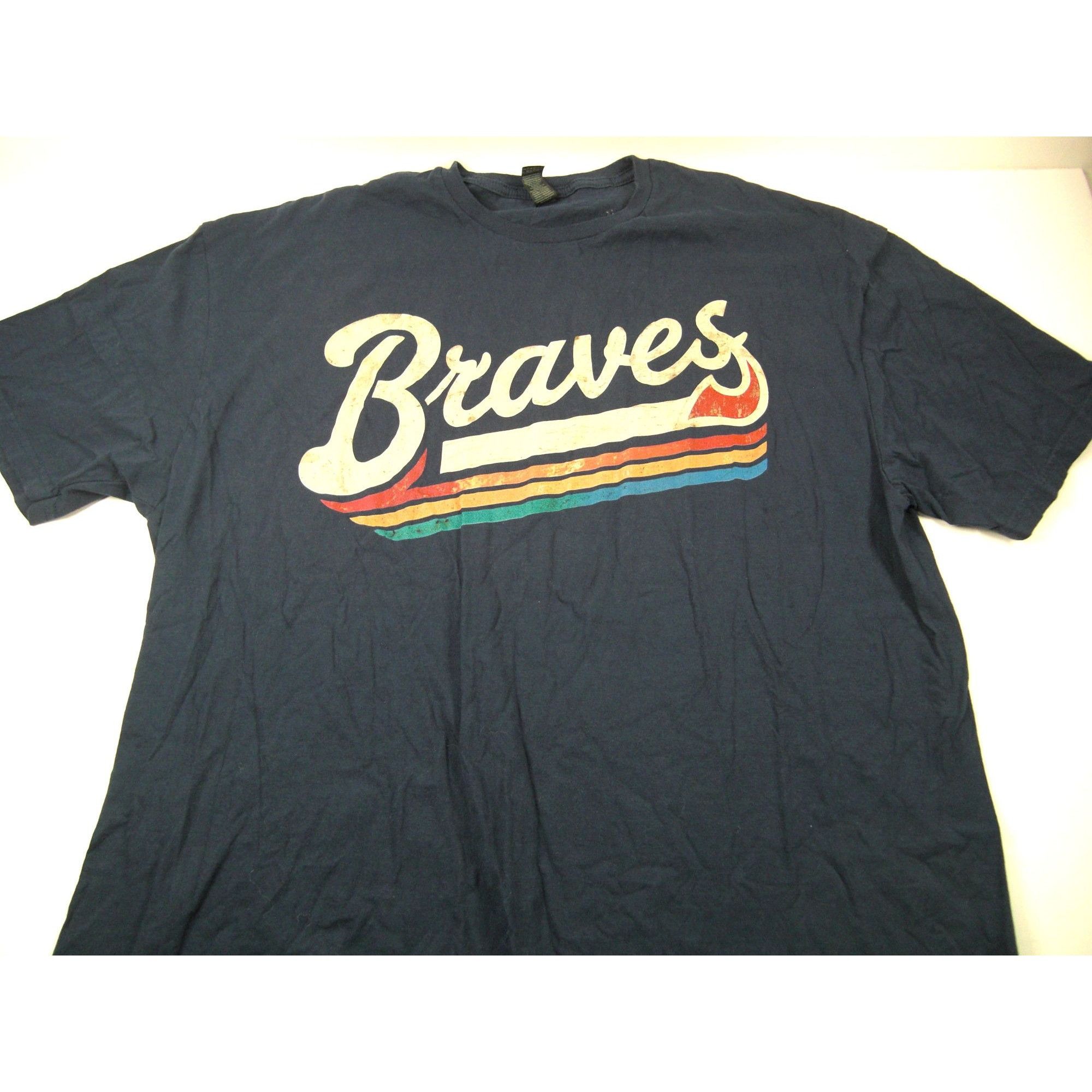 Other Atlanta Braves Men’s 2XL Blue T-Shirt Vintage Cotton Graphic Size US XXL / EU 58 / 5 - 1 Thumbnail