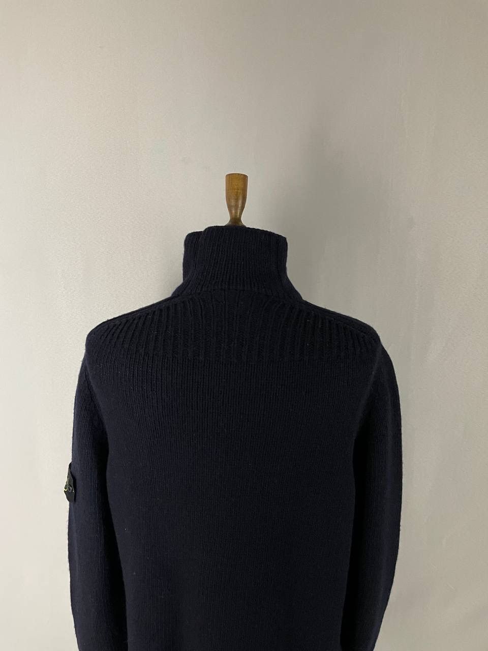 Stone Island Stone Island Sweater Navy Wool Size US XL / EU 56 / 4 - 8 Thumbnail