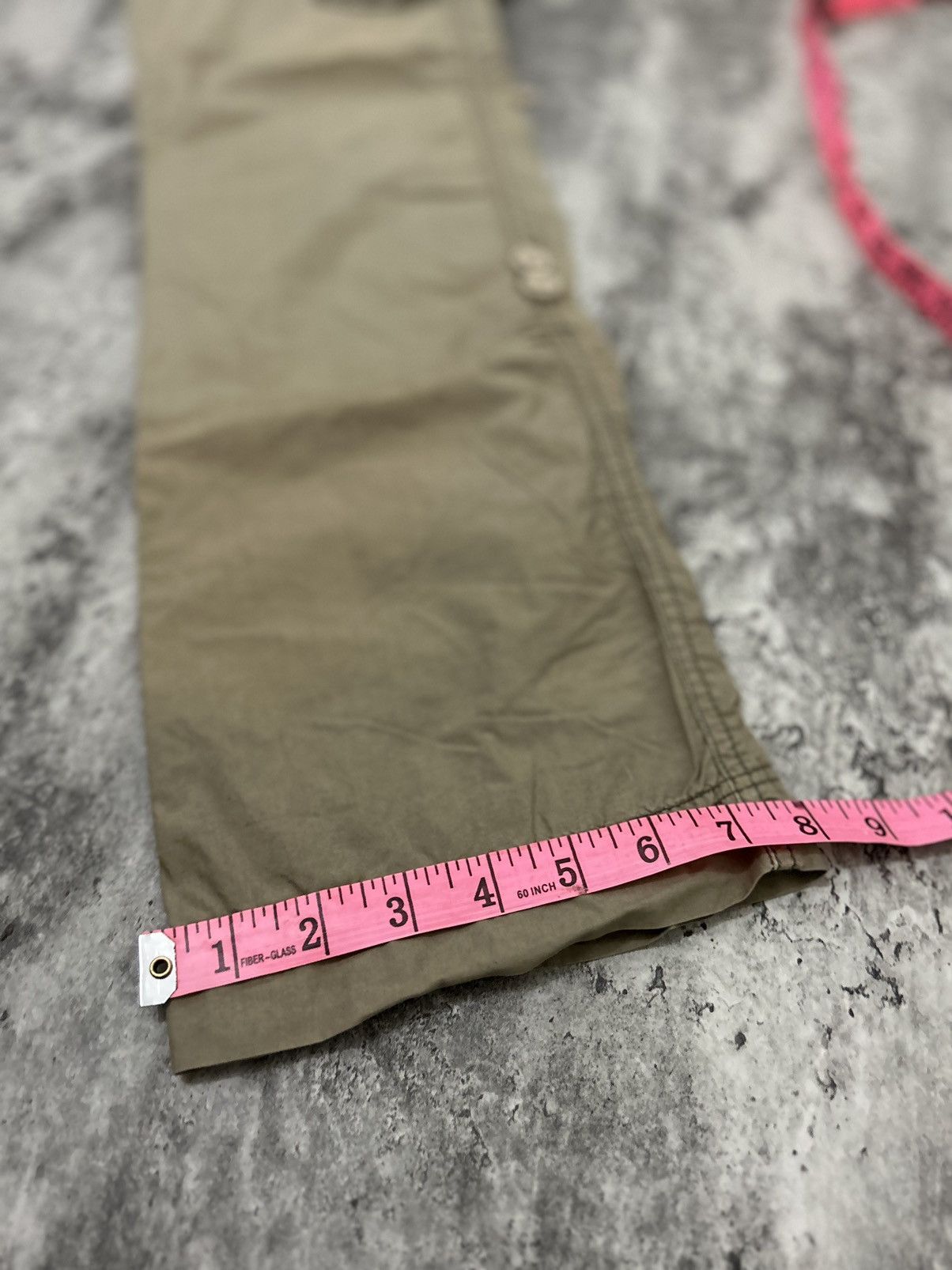 If Six Was Nine × Polo Ralph Lauren × Vintage Vintage Polo Jeans Company Sun Faded Cargo Pants With Belt Size US 32 / EU 48 - 15 Thumbnail