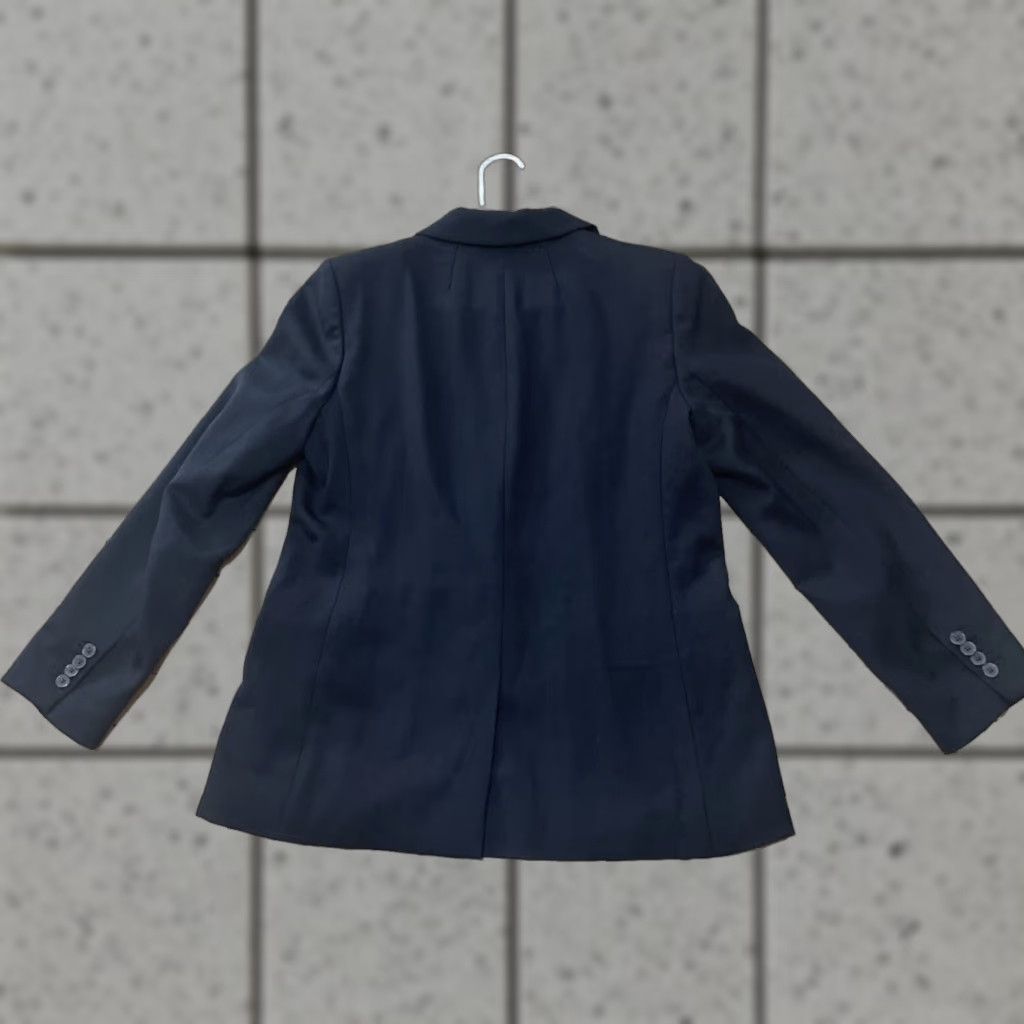 J.Crew J.CREW Willa Single-Breasted Blazer Women 12 Black Notch Suit Jacket Wool Blend Blazer - Classic, Office Career Professional, Regular Size 12 Womens Size XL / US 12-14 / IT 48-50 - 1 Thumbnail