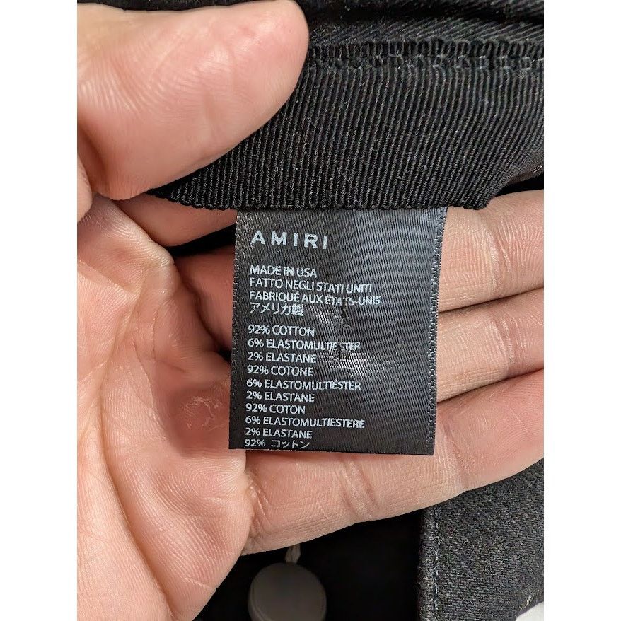 Amiri o1rshd1 Crystal Painted Pants in Black Size US 32 / EU 48 - 18 Thumbnail
