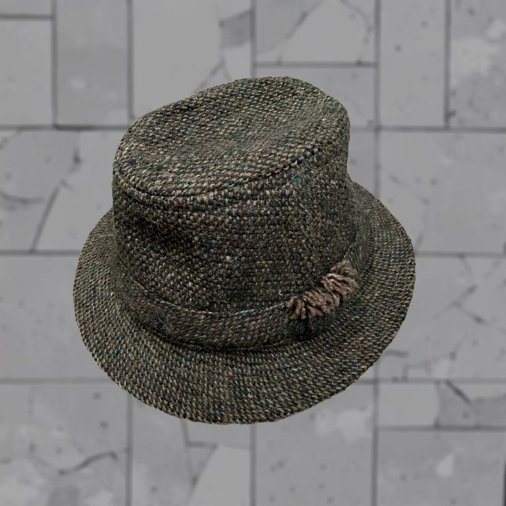 Vintage Vermont County Store Green Mountain Mercantile Bowler Hat Wool Green S Men/Adult Size S Size ONE SIZE - 1 Thumbnail