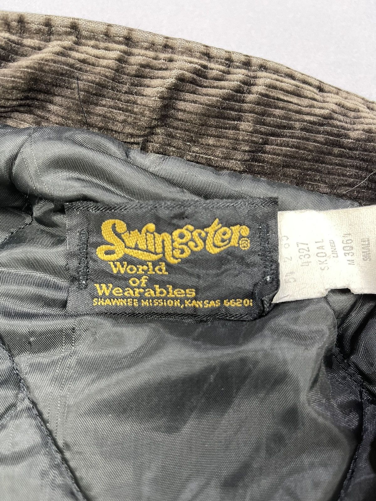 Vintage Vintage 80s Swingster SKOAL BANDIT Racing Corduroy Jacket Size US S / EU 44-46 / 1 - 11 Thumbnail