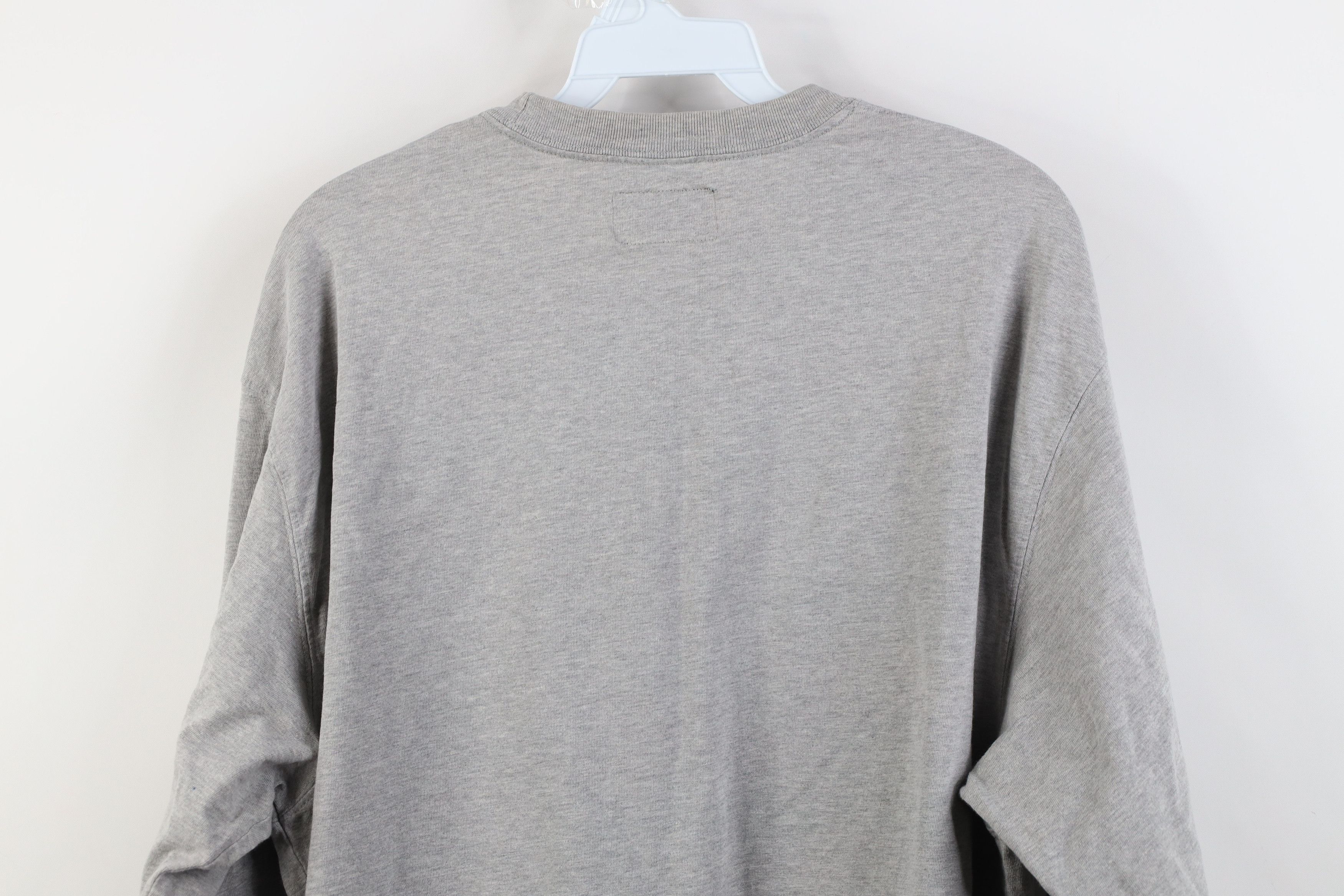 Abercrombie & Fitch Vintage 90s Y2K Abercrombie & Fitch Long Sleeve T-Shirt Gray Size US XL / EU 56 / 4 - 10 Thumbnail