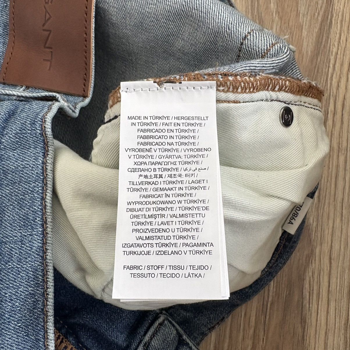 Gant GANT luxury denim jeans old money style casual streetwear Size US 32 / EU 48 - 11 Thumbnail