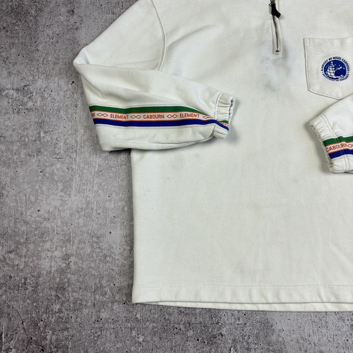 Element Vintage Element by Nigel Cabourn 1/3 Zip Sweatshirt Size US XL / EU 56 / 4 - 3 Thumbnail