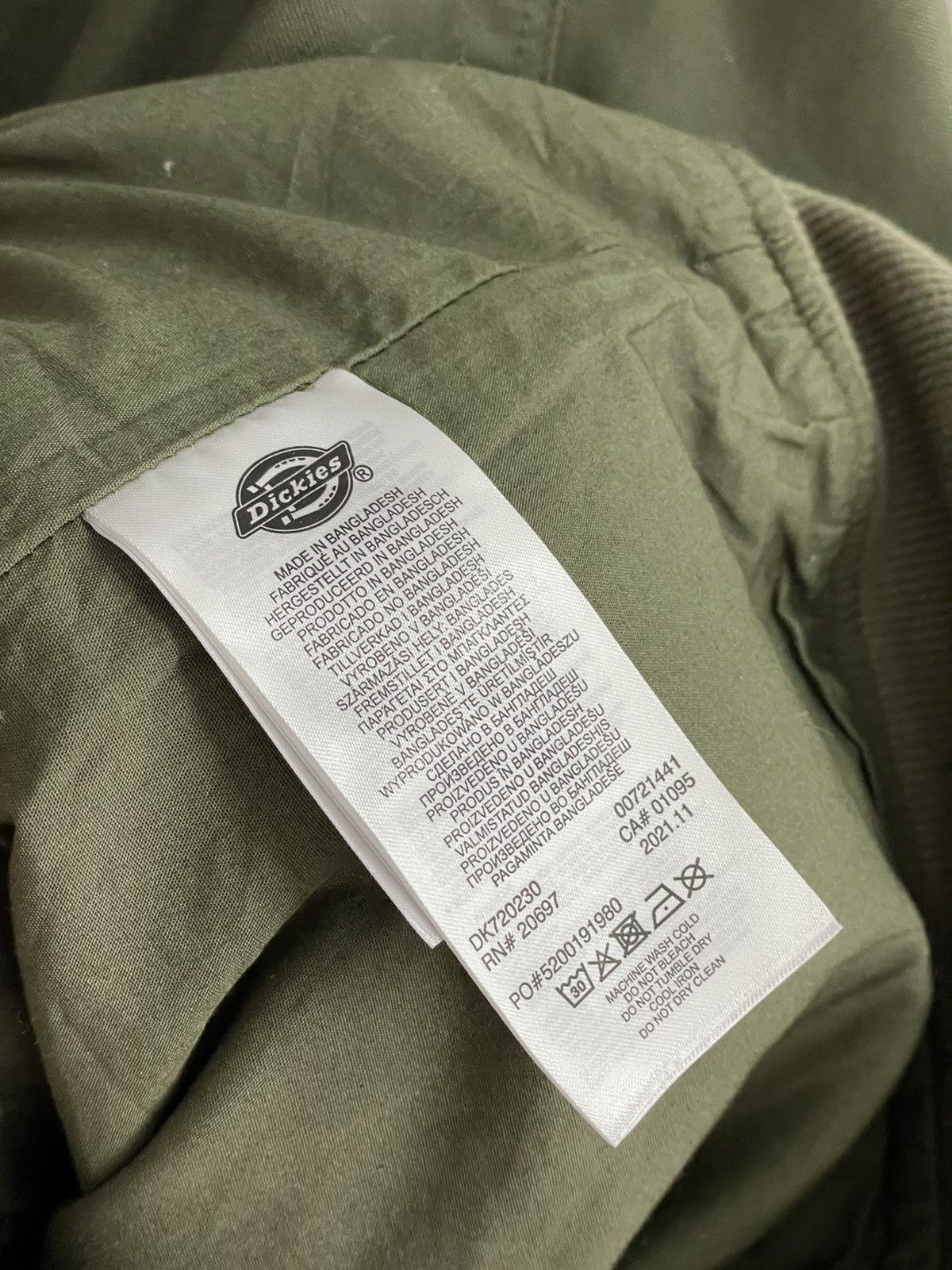 Dickies × Japanese Brand × Vintage Vintage Dickies Bomber Work Y2K Jacket Size US M / EU 48-50 / 2 - 10 Thumbnail