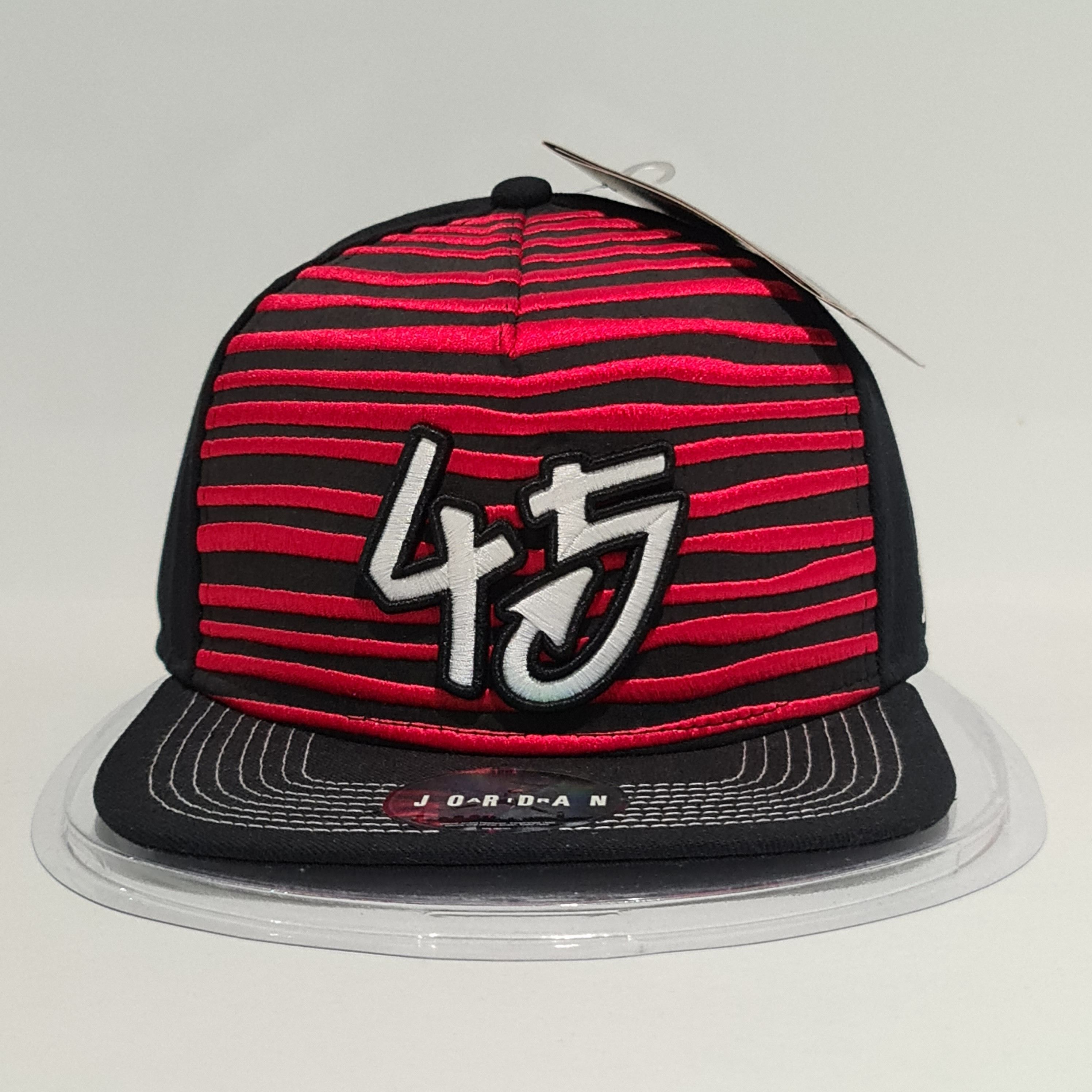 Jordan Brand Jordan Cap Snapback 'MJ Jersey #45' Black/Red Size ONE SIZE - 2 Thumbnail