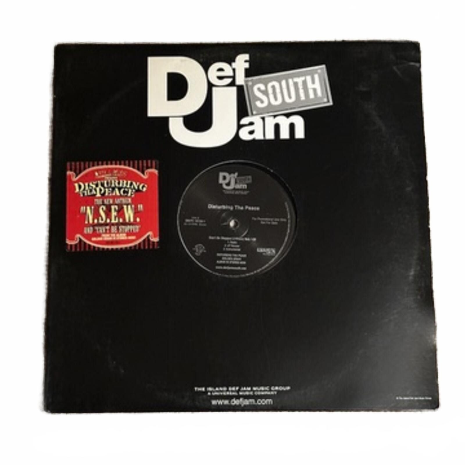 Other Disturbing Tha Peace N.S.E.W. Vinyl LP DefJam South Size ONE SIZE - 1 Thumbnail