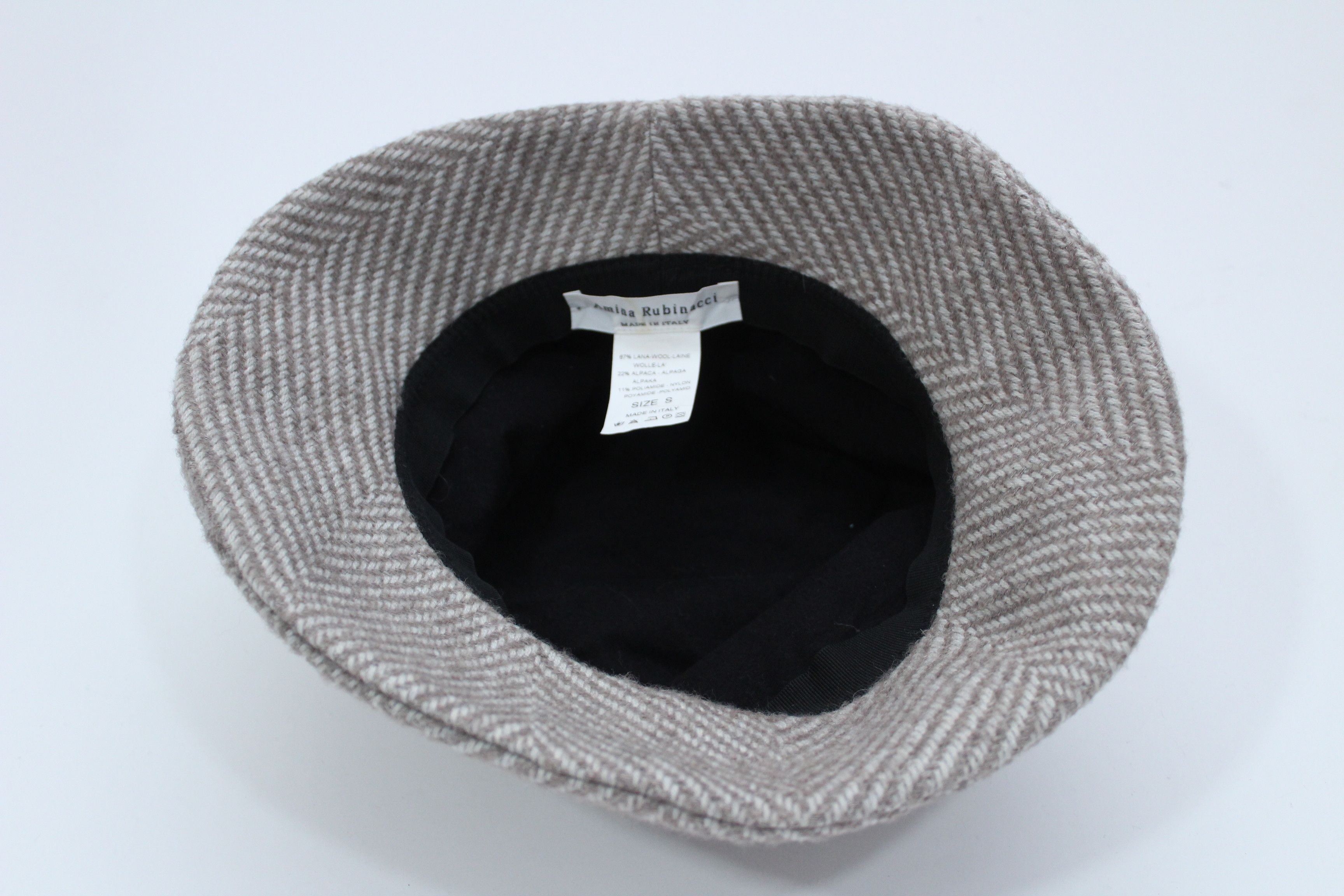 Amina Rubinacci Amina Rubinacci Bucket Hat Alpaca Wool Made In Italy Rare Size ONE SIZE - 17 Thumbnail