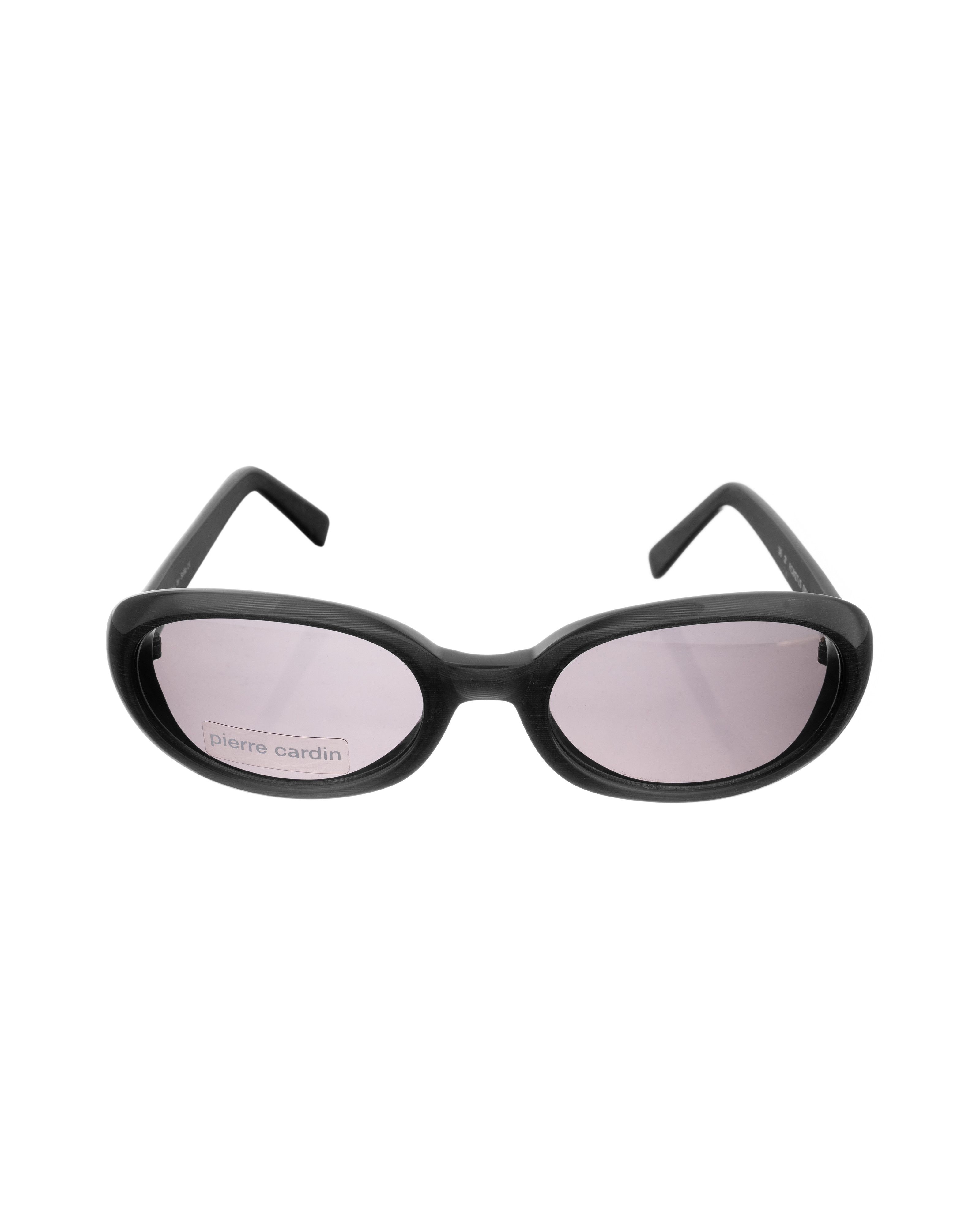 Pierre Cardin 00s Classic Chic Black Glitter Sunglasses