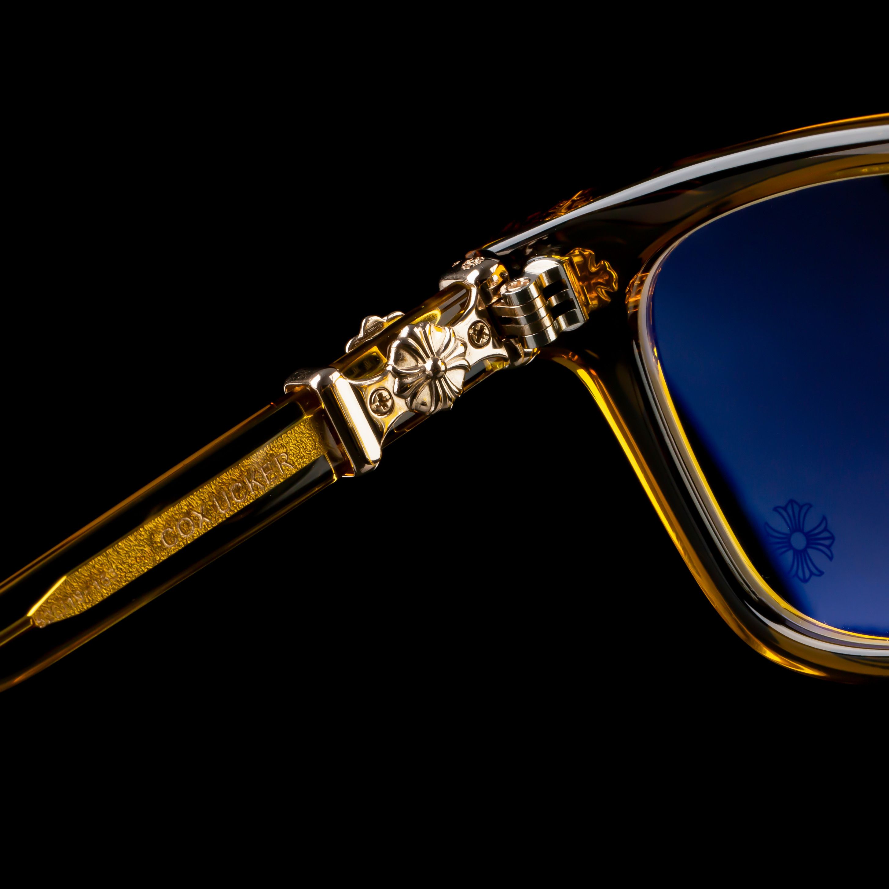Chrome Hearts CHROME HEARTS COX MALT GLASSES Size ONE SIZE - 3 Thumbnail