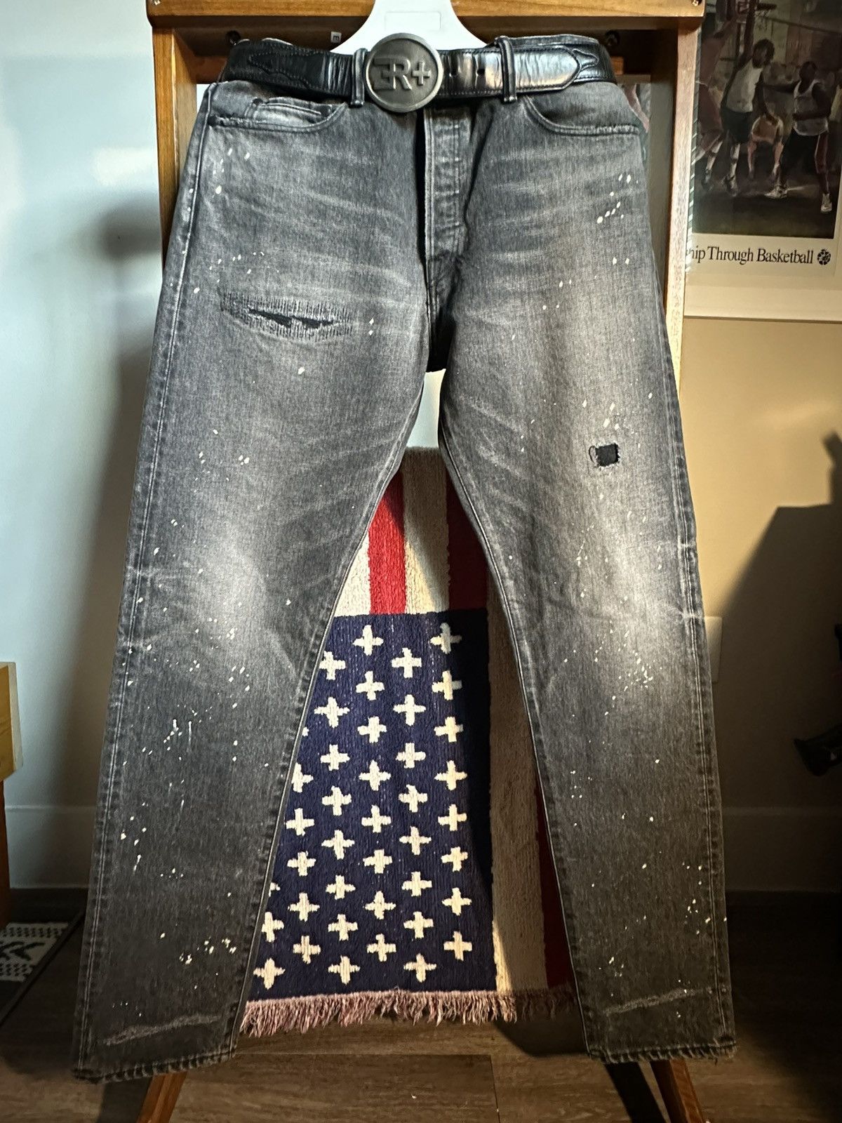 John Elliott John elliot cast 2 size 34 hellcat grey Size US 34 / EU 50 - 1 Thumbnail