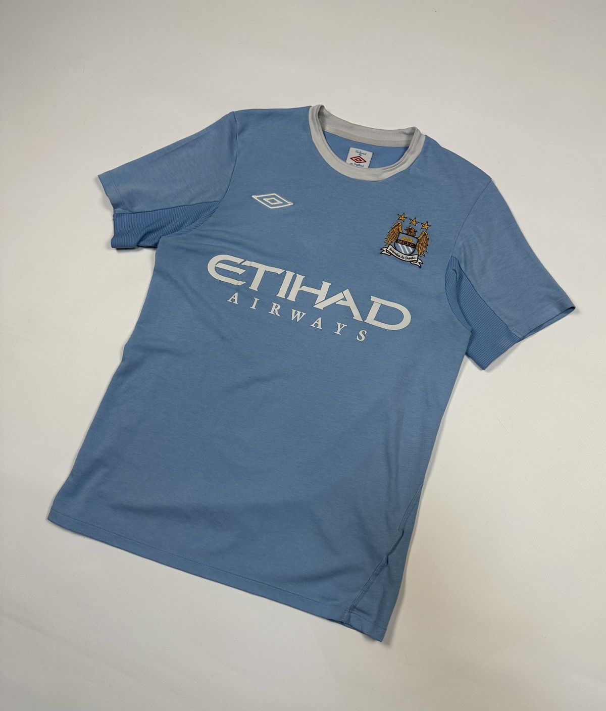 Umbro × Vintage Vintage Umbro Manchester City Soccer Jersey Blokecore Rare S Size US S / EU 44-46 / 1 - 1 Thumbnail