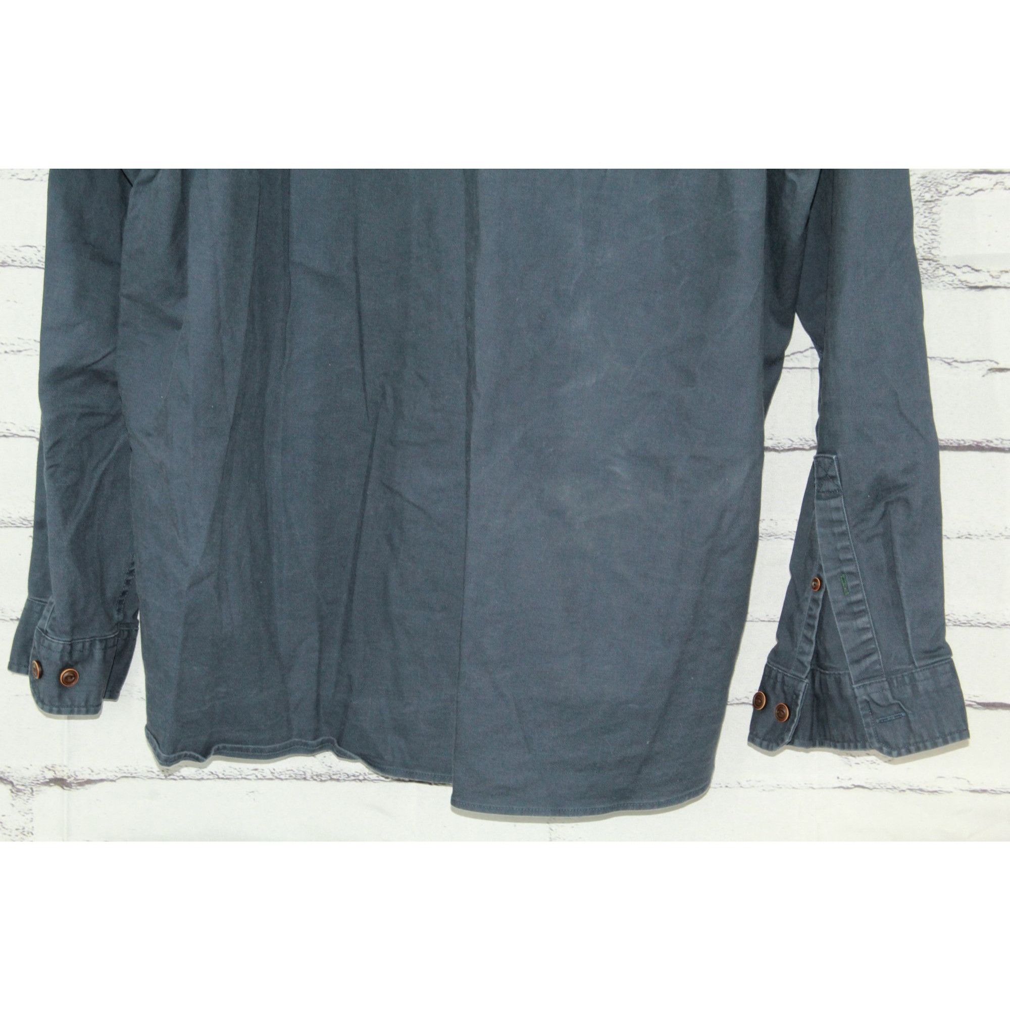 L.L. Bean LL Bean Men's BeanFlex Twill Shirt Traditional Untucked Fit Size US XXL / EU 58 / 5 - 6 Thumbnail