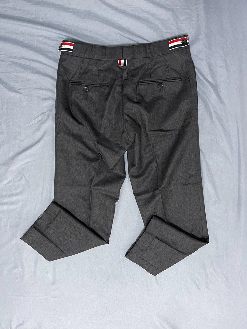 Thom Browne Thom Browne Slim Fit Wool Trousers-dmc Size US 26 / EU 42 - 1 Thumbnail