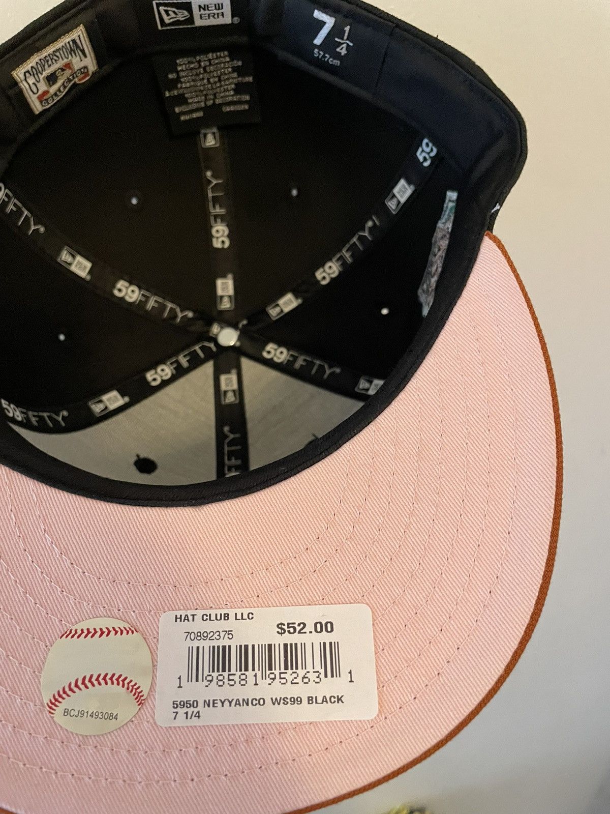 Hat Club Hat club noho exclusive New York yankees 1999 World 7 1/4 Size ONE SIZE - 5 Thumbnail