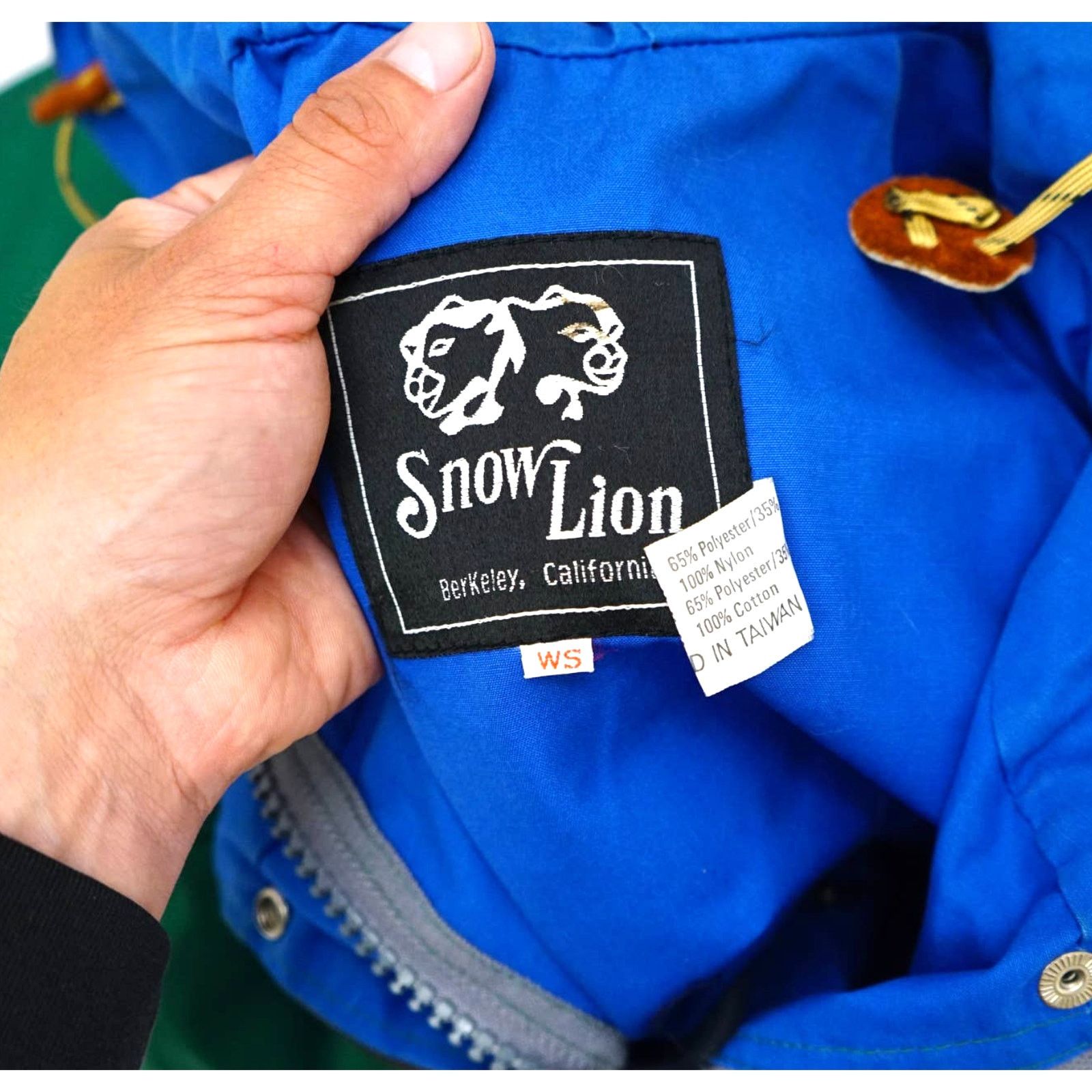 Vintage Vintage 90s Snow Lion Parka Rain Jacket Women's Small Size S / US 4 / IT 40 - 5 Thumbnail