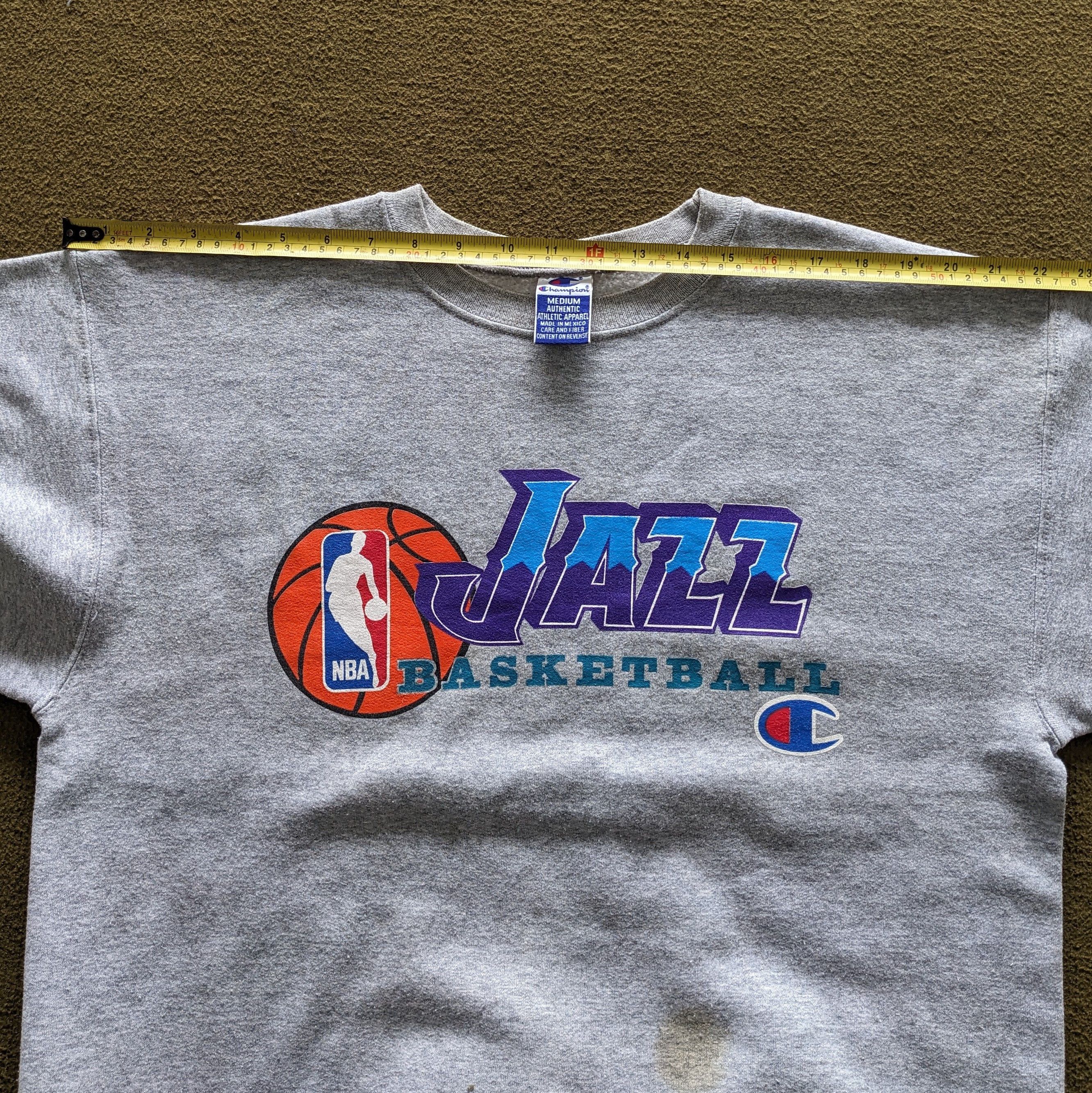 Vintage Vintage JAZZ Basketball NBA Champion Sports Sweatshirt Size US M / EU 48-50 / 2 - 6 Thumbnail