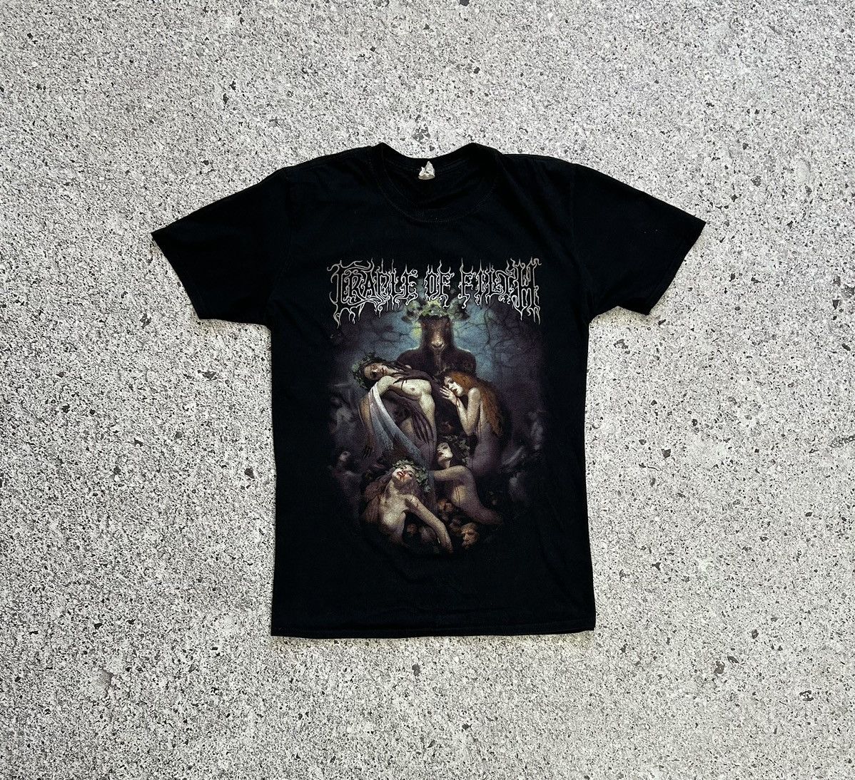 Band Tees × Vintage Cradle Of Filth Hammer Of The Witches Rock Band T-Shirt Size US L / EU 52-54 / 3 - 3 Thumbnail