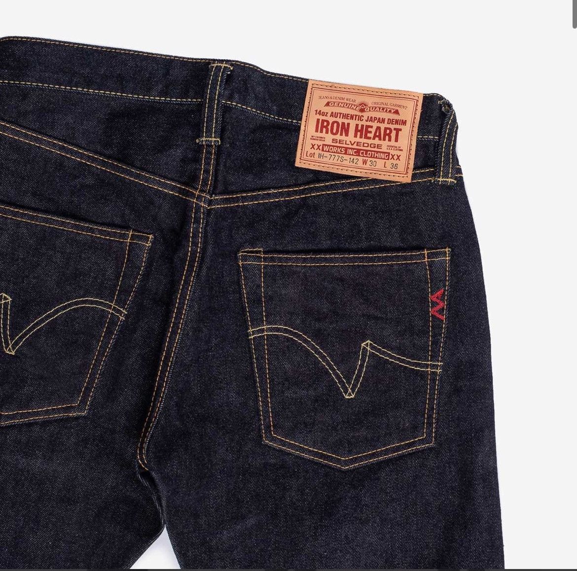 Iron Heart IH-777S-142 Jeans Size 32x36 Size US 32 / EU 48 - 6 Thumbnail