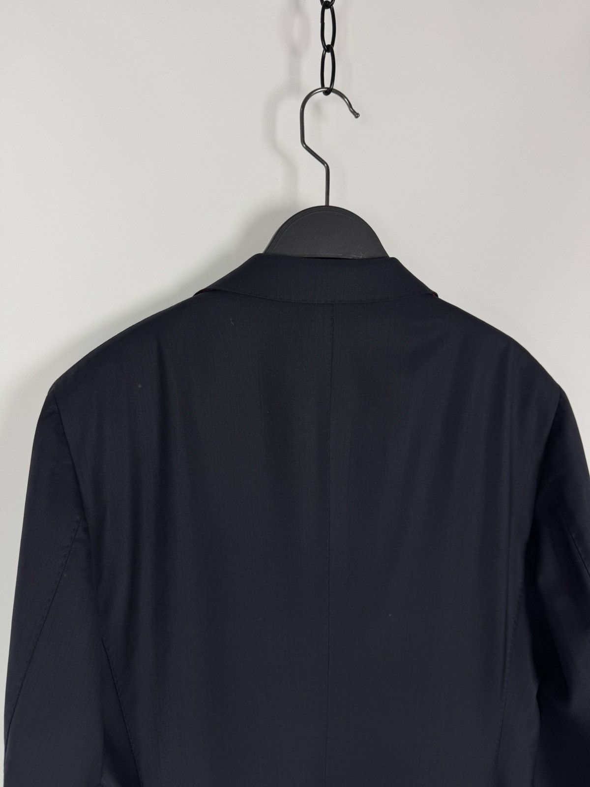 Suitsupply Suitsupply Sienna Wool Blue Men’s Blazer Jacket Size 46S - 9 Thumbnail