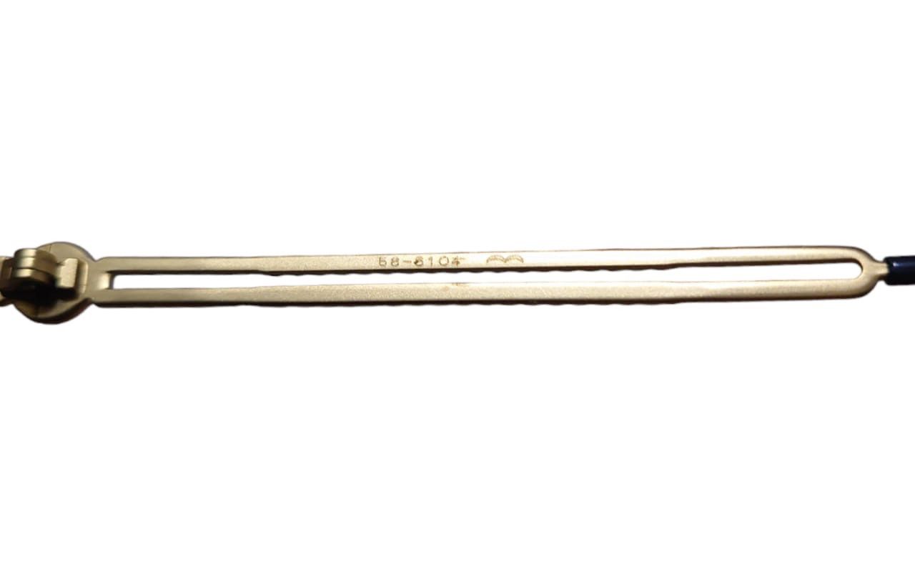 Jean Paul Gaultier Vintage Jean Paul Gaultier 58-6104 Gold Frame Sunglasses Size ONE SIZE - 7 Thumbnail