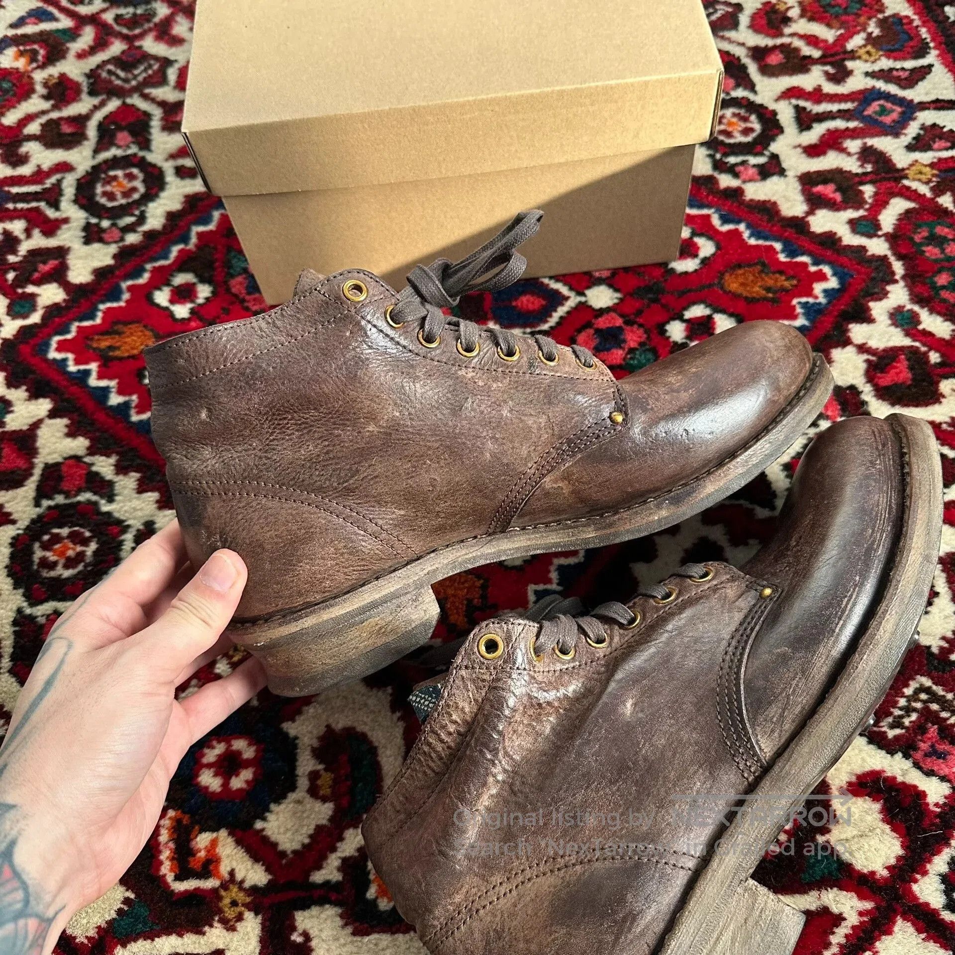 Visvim visvim brigadier boots size m10.5. Size US 10.5 / EU 43-44 - 3 Thumbnail