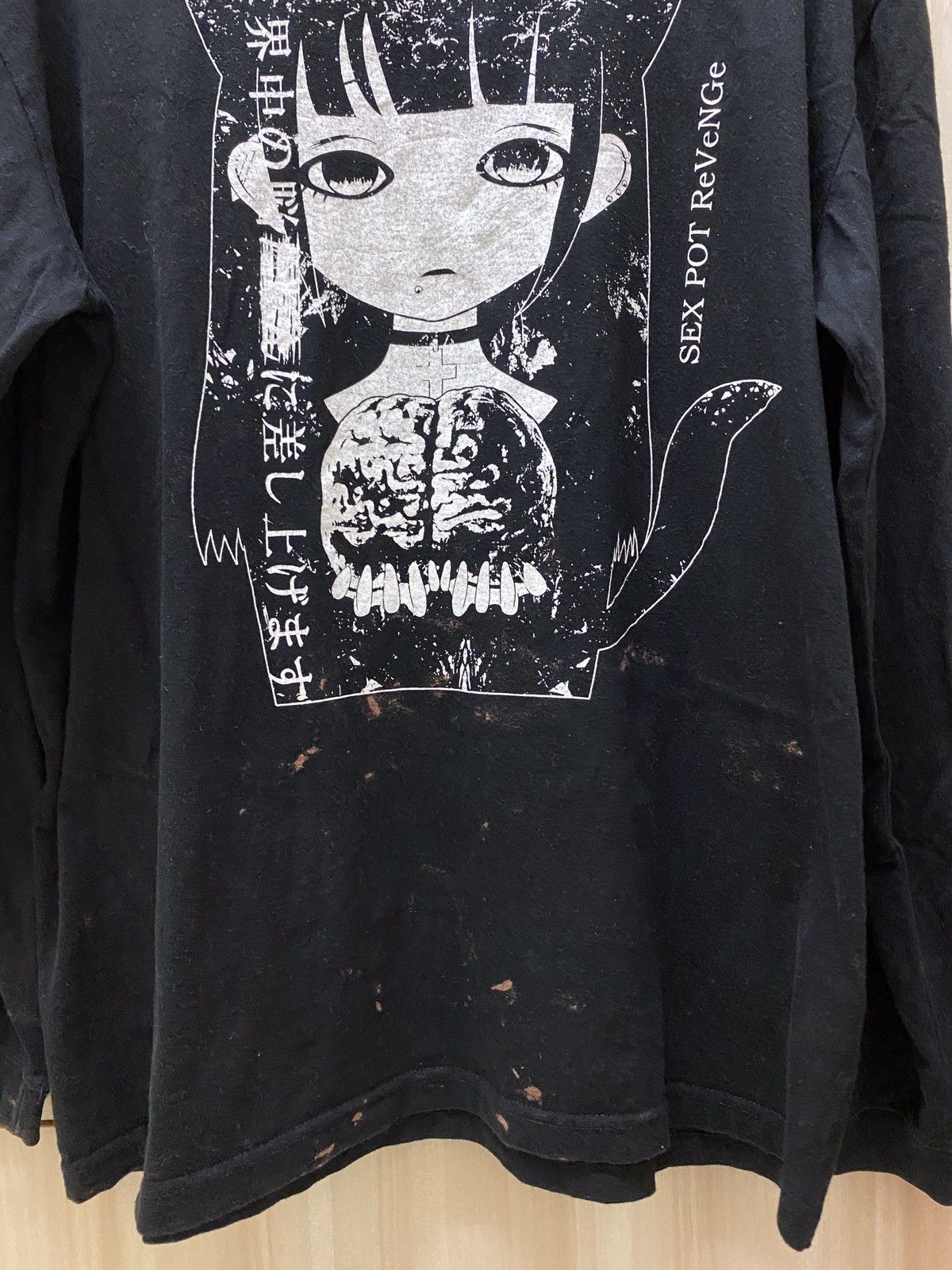 Sex Pot Revenge Goth Punk Long Sleve Ts