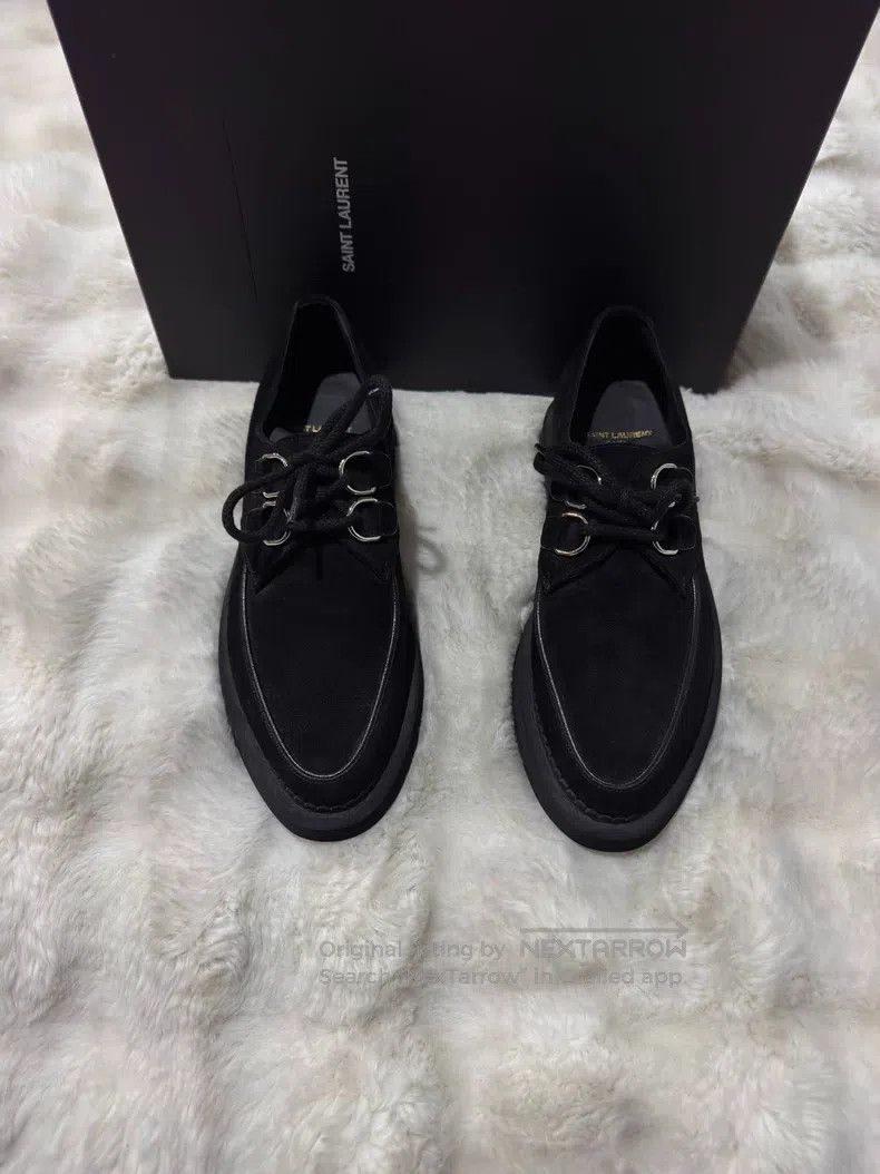 Saint Laurent Paris Saint Laurent Paris Loafers Leather Shoes Size US 7 / EU 40 - 3 Thumbnail