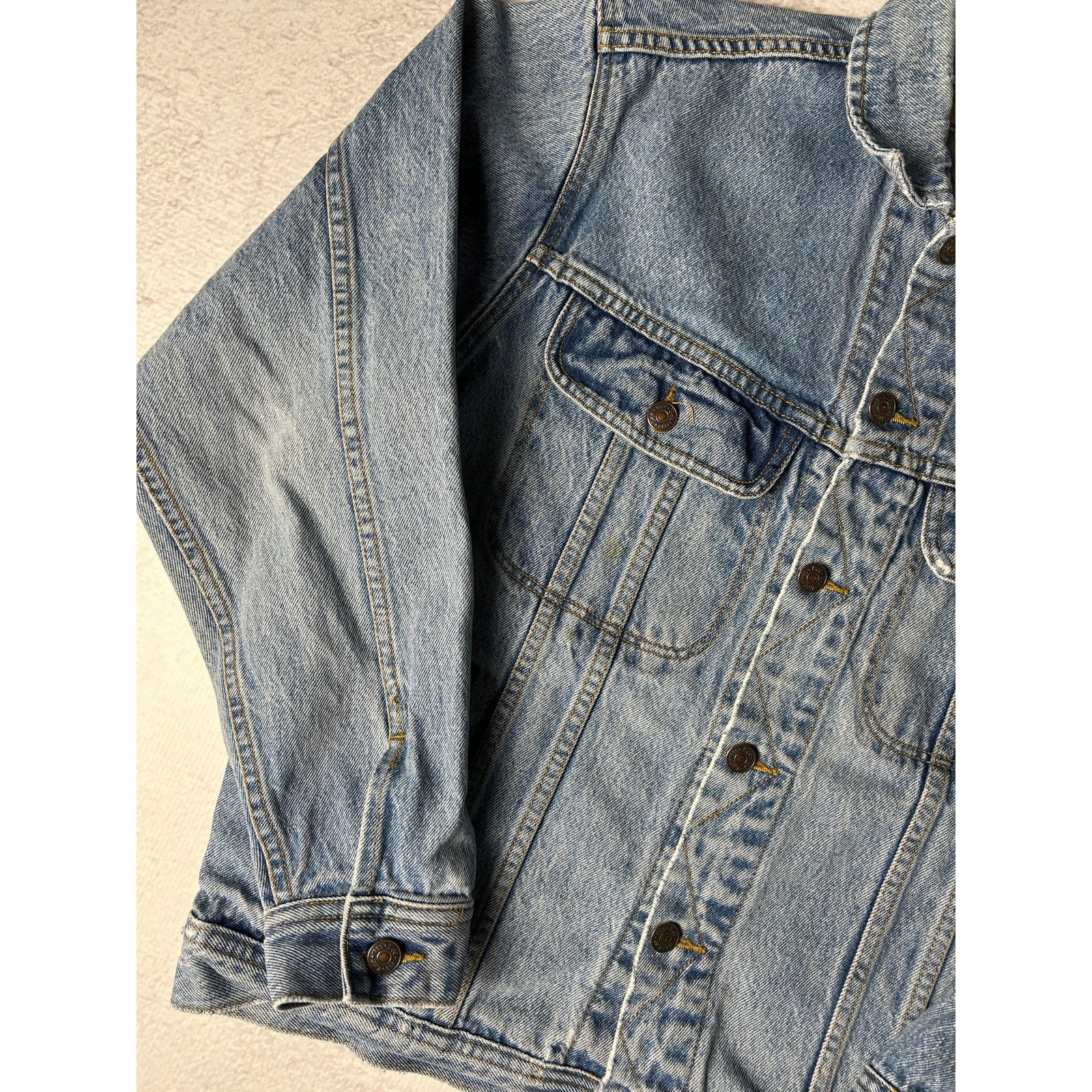 Lee Vintage Lee Denim Jacket For Women - Large Size Size L / US 10 / IT 46 - 3 Thumbnail