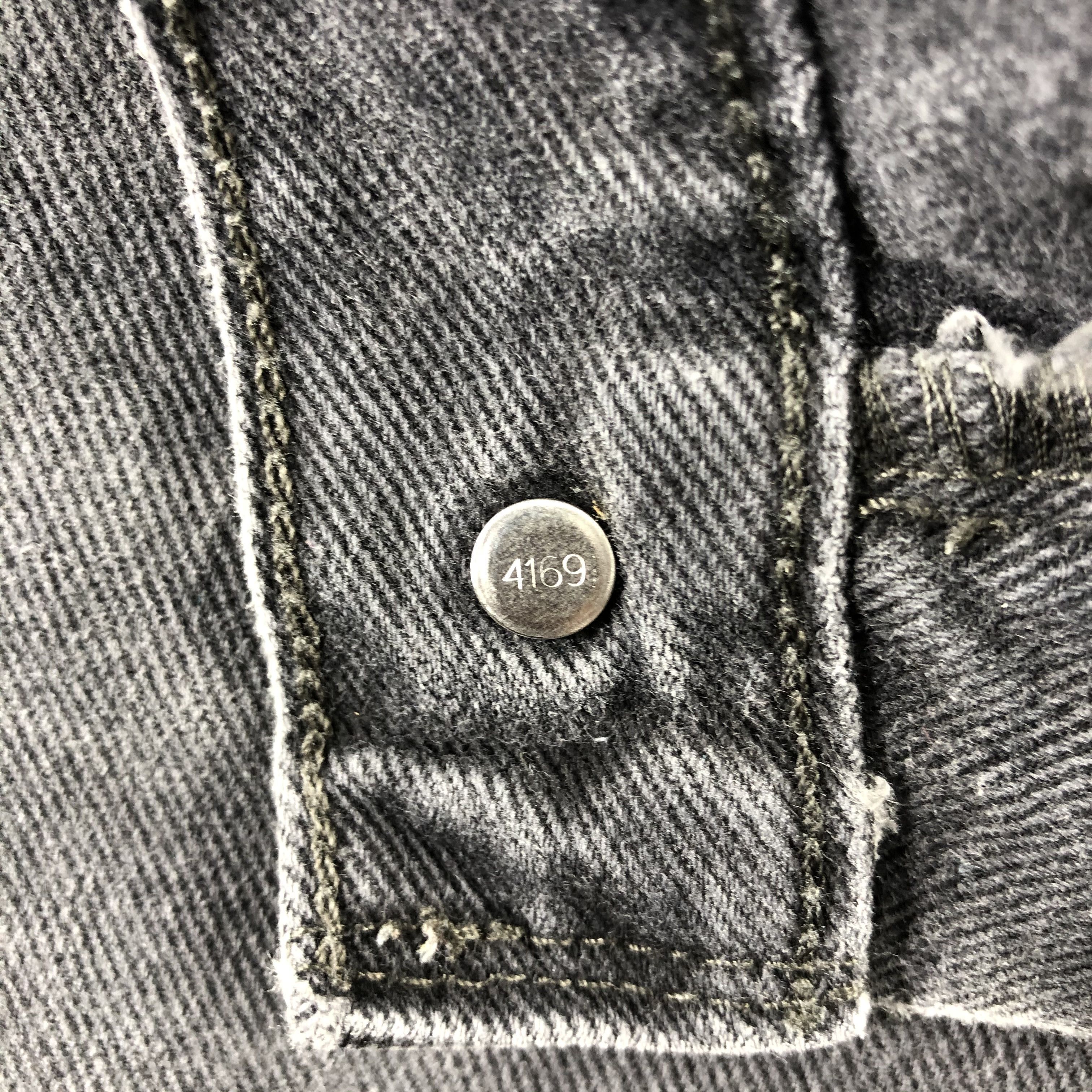 Levi's Vintage Faded Black Levis 550 Jeans-J2601 Size US 36 / EU 52 - 11 Thumbnail