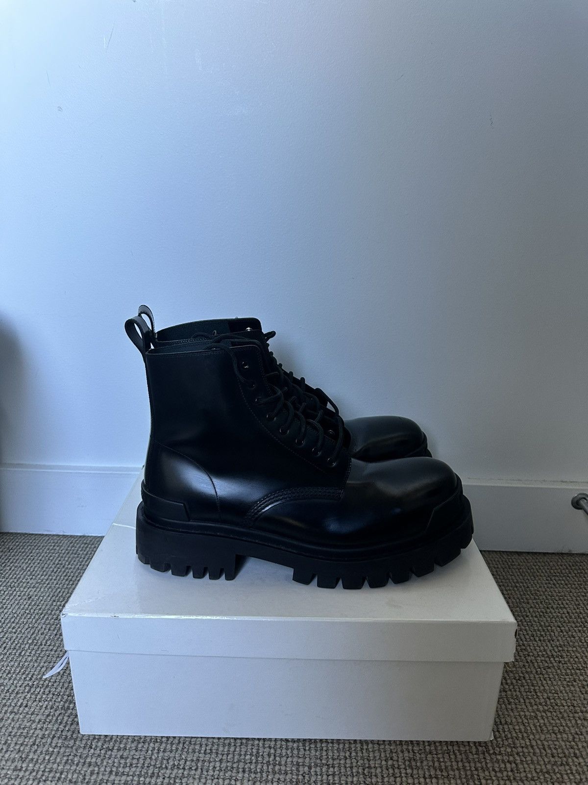 Balenciaga BALENCIAGA STRIKE BOOTS SIZE 43 Size US 10.5 / EU 43-44 - 3 Thumbnail