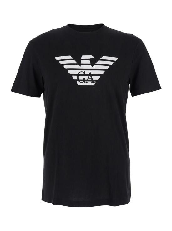 Emporio Armani EMPORIO ARMANI Men Tops 8N1TN51JPZZ0022 Black Size US M / EU 48-50 / 2 - 1 Thumbnail