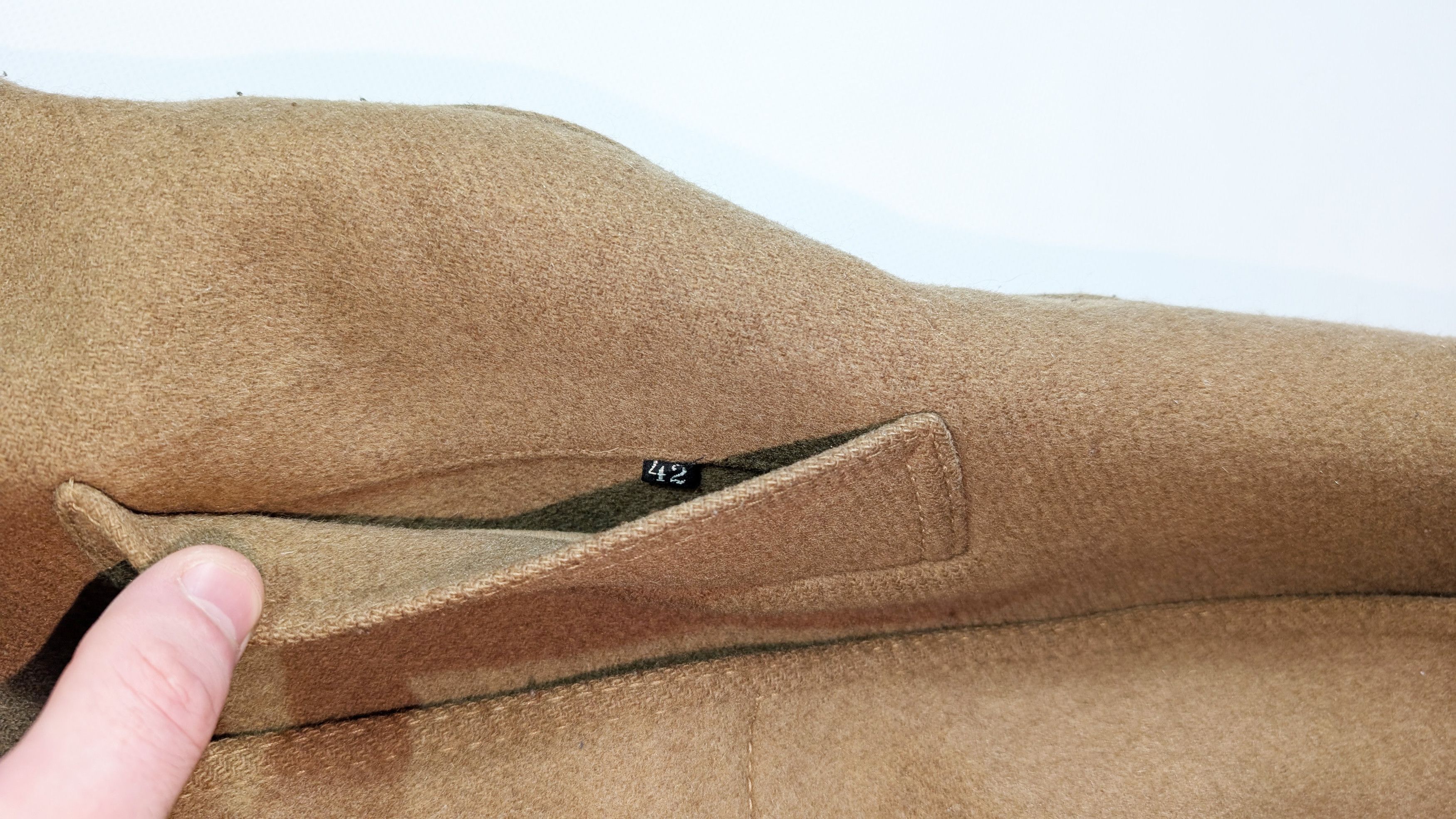 Schneiders Schneiders Bekleidung Beige Wool Blend Coat Size 42 Size M / US 6-8 / IT 42-44 - 13 Thumbnail