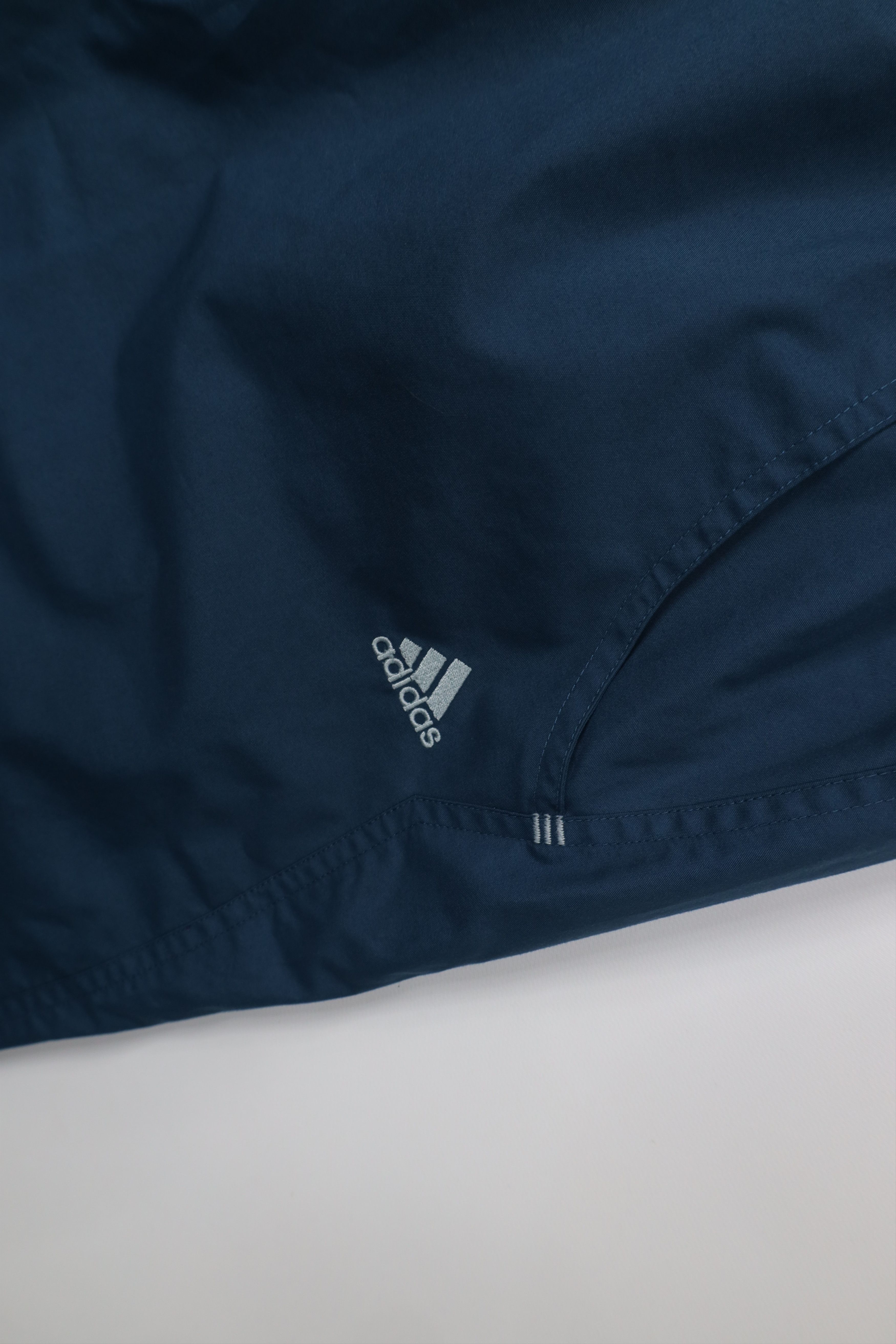 Adidas Vintage Y2K 2000 Adidas Striped Lined Windbreaker Pants Blue Size US 38 / EU 54 - 6 Thumbnail