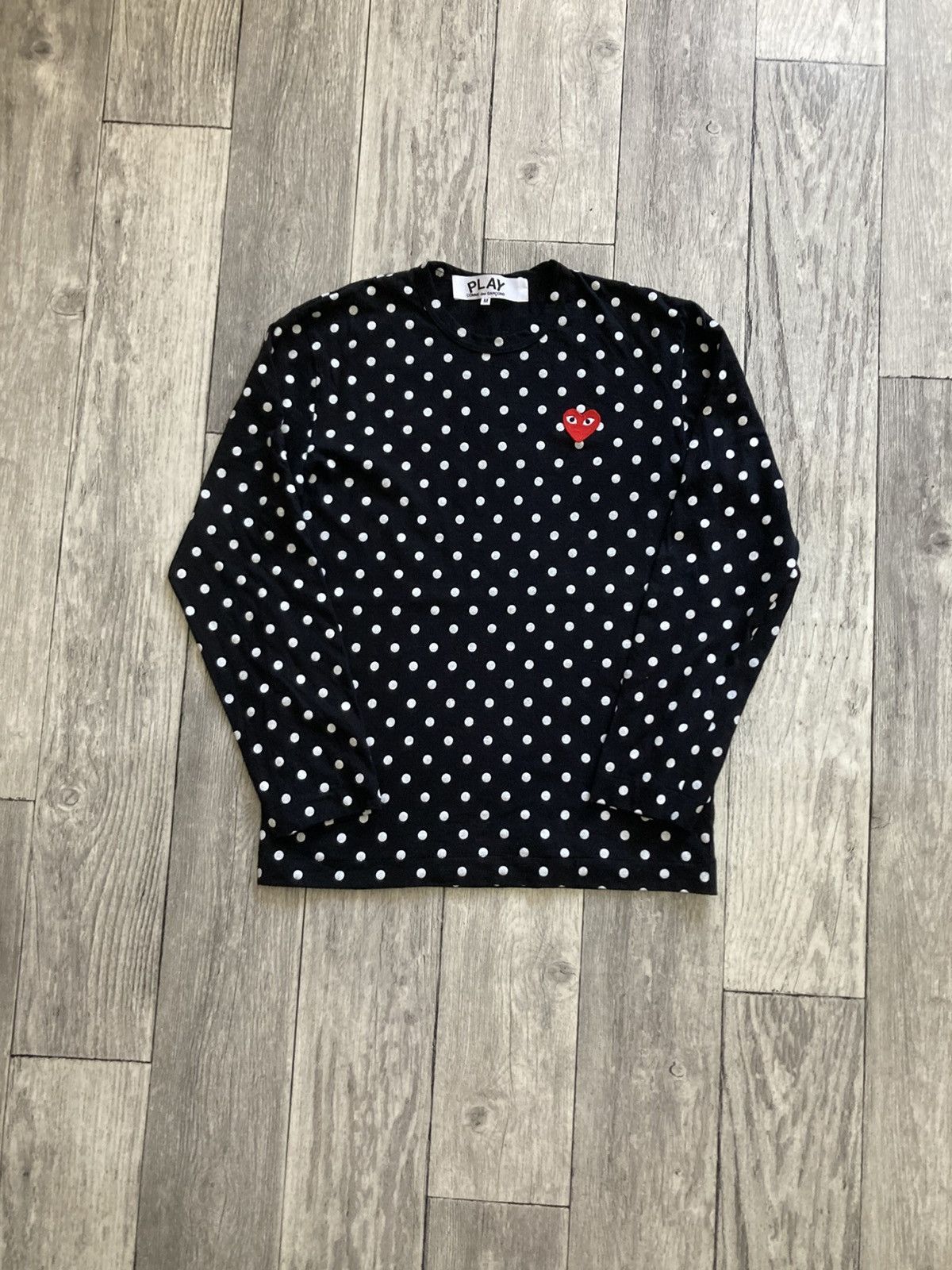 CDG by Comme des Garcons × Comme des Garcons Cdg comme des garcons Polka dot longsleeve tshirt M y2k drip Size US M / EU 48-50 / 2 - 2 Thumbnail