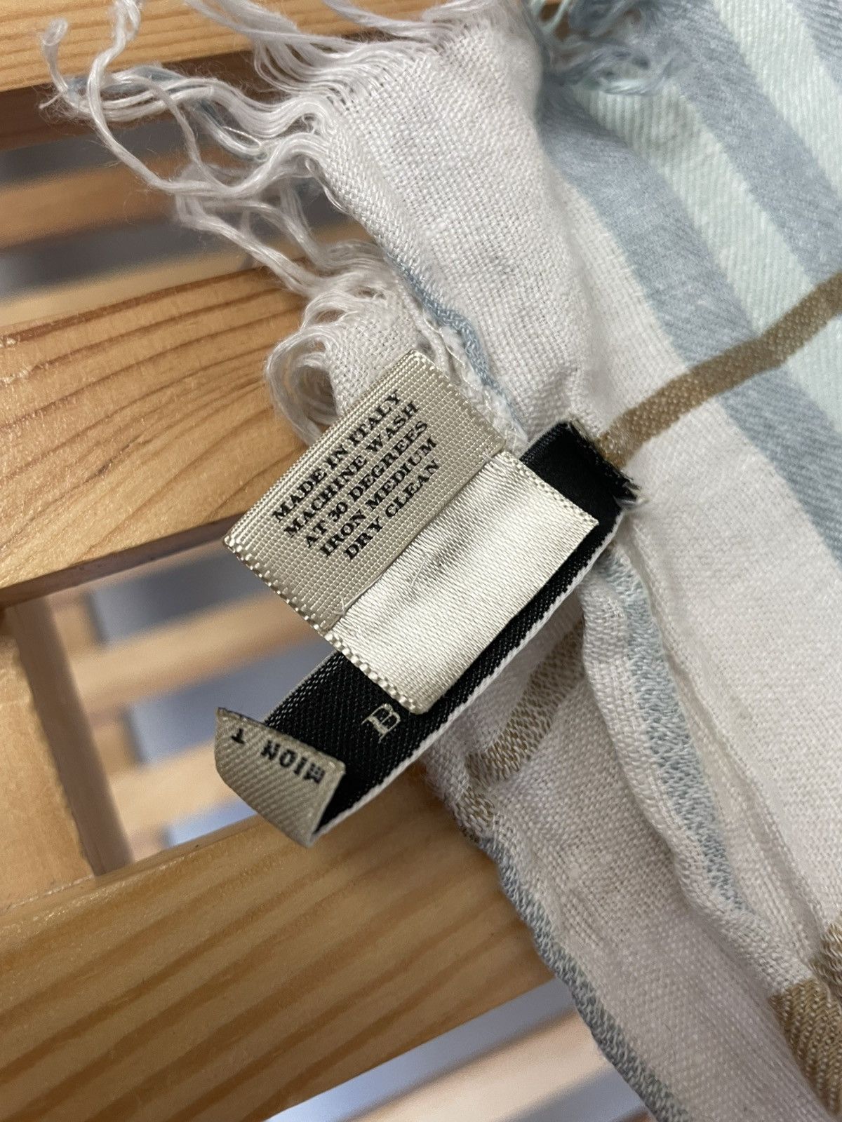 Burberry Burberry linen scarf Size ONE SIZE - 6 Thumbnail
